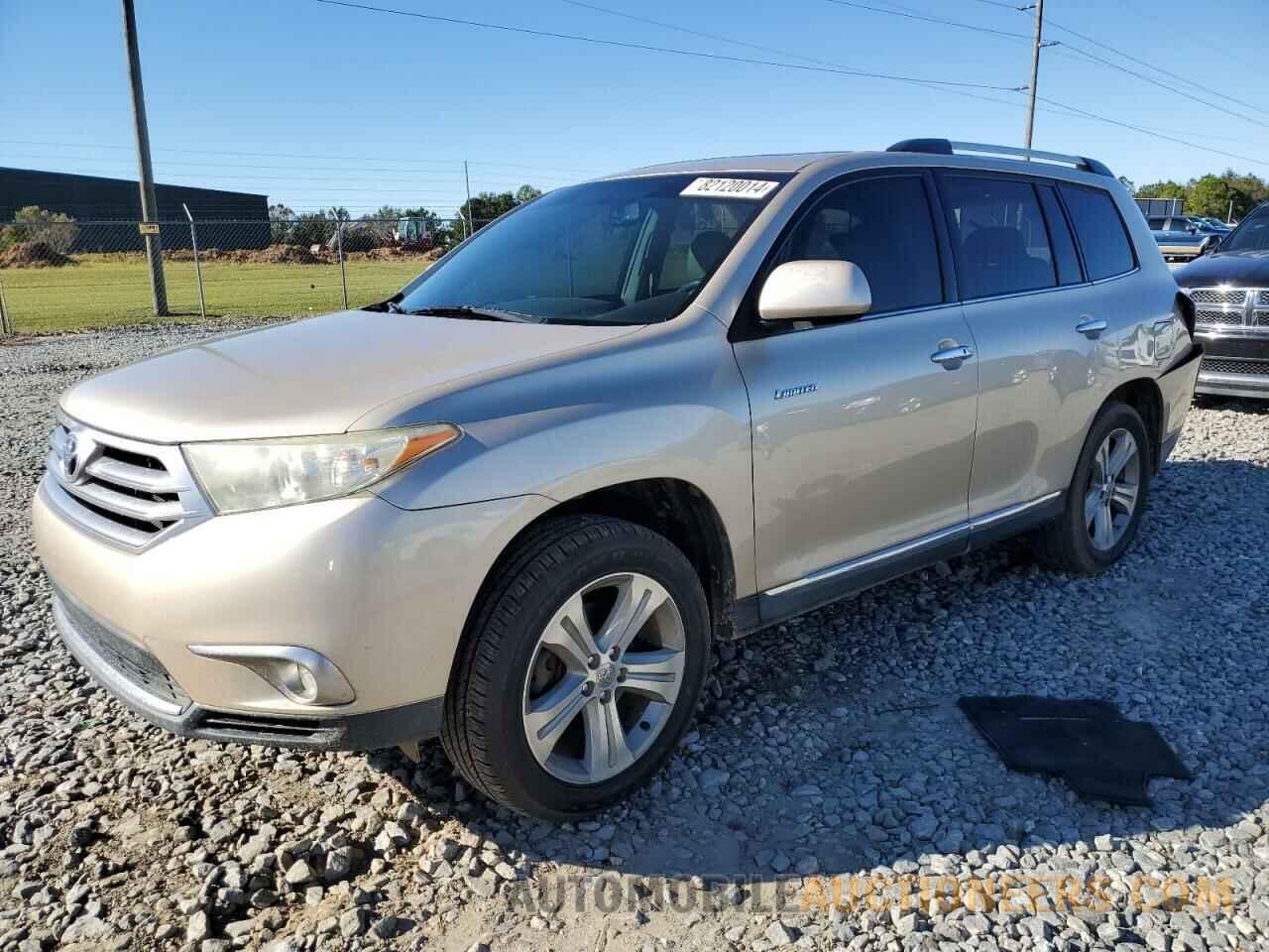 5TDDK3EH5CS168228 TOYOTA HIGHLANDER 2012