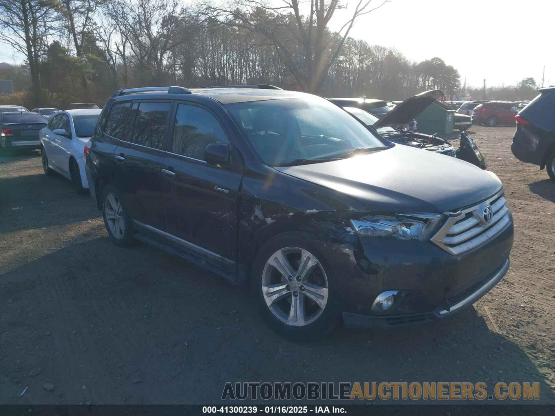 5TDDK3EH6CS136419 TOYOTA HIGHLANDER 2012