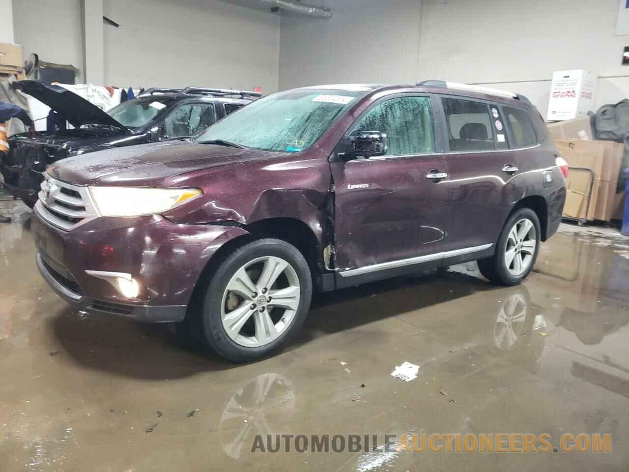 5TDDK3EH6CS148506 TOYOTA HIGHLANDER 2012