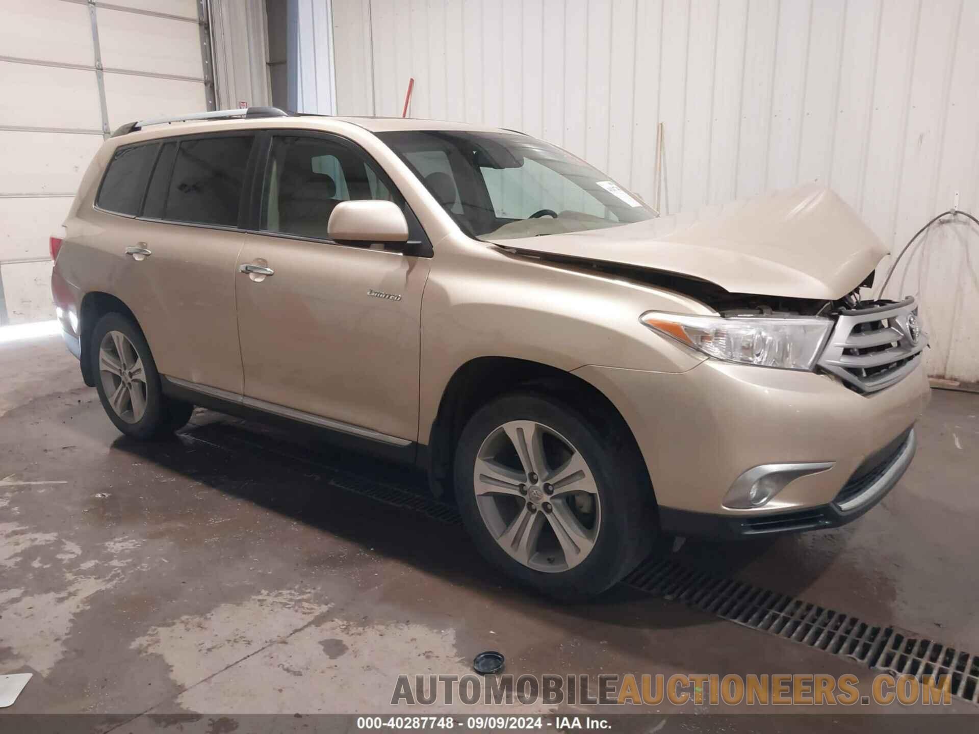 5TDDK3EH7CS150572 TOYOTA HIGHLANDER 2012