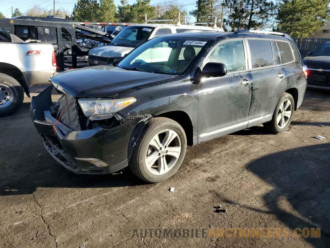 5TDDK3EH9BS080961 TOYOTA HIGHLANDER 2011