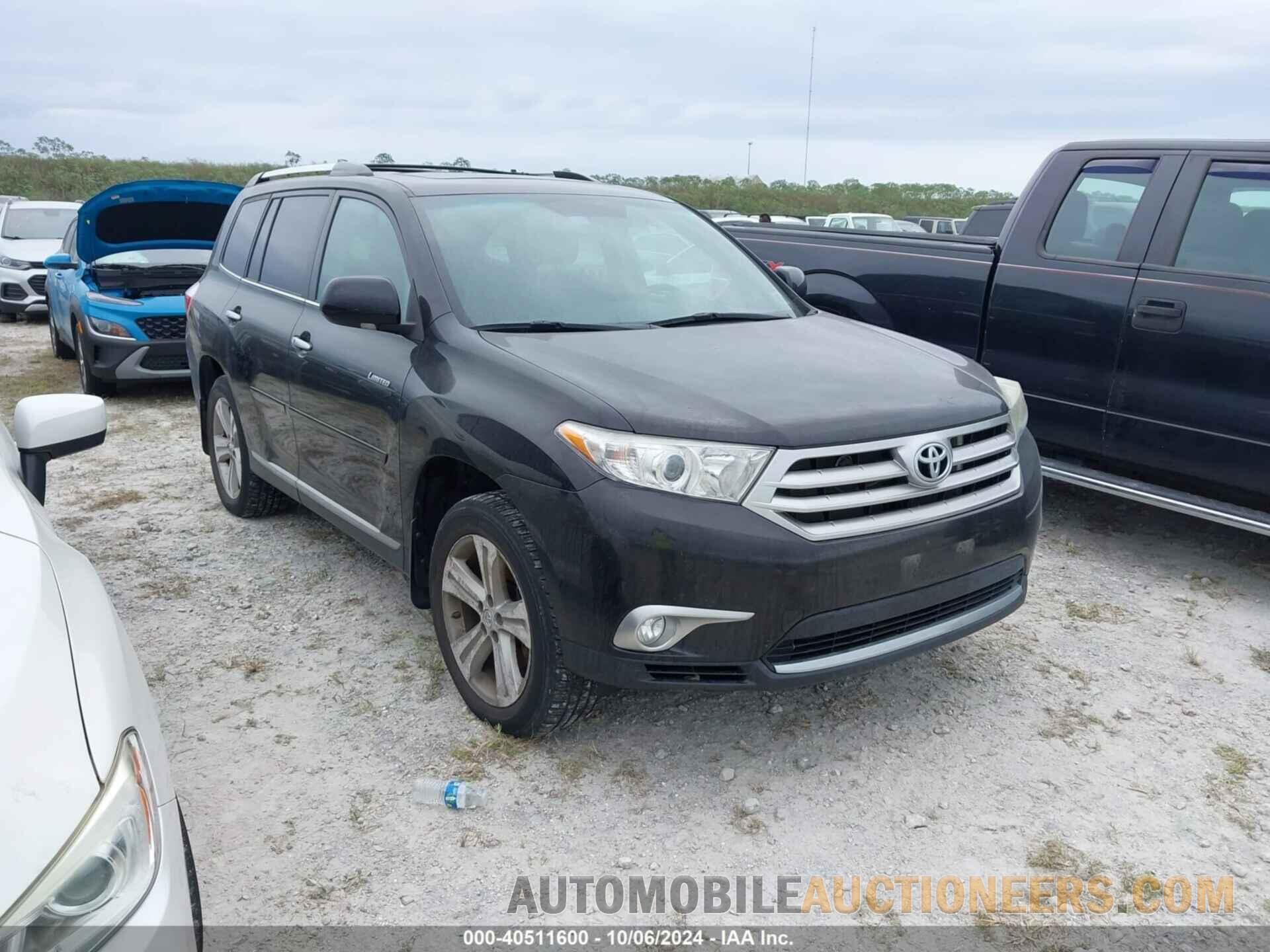 5TDDK3EHXCS167009 TOYOTA HIGHLANDER 2012