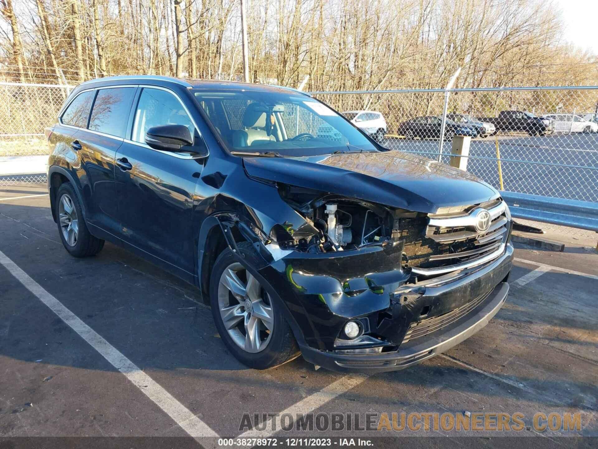 5TDDKRFH0FS092195 TOYOTA HIGHLANDER 2015