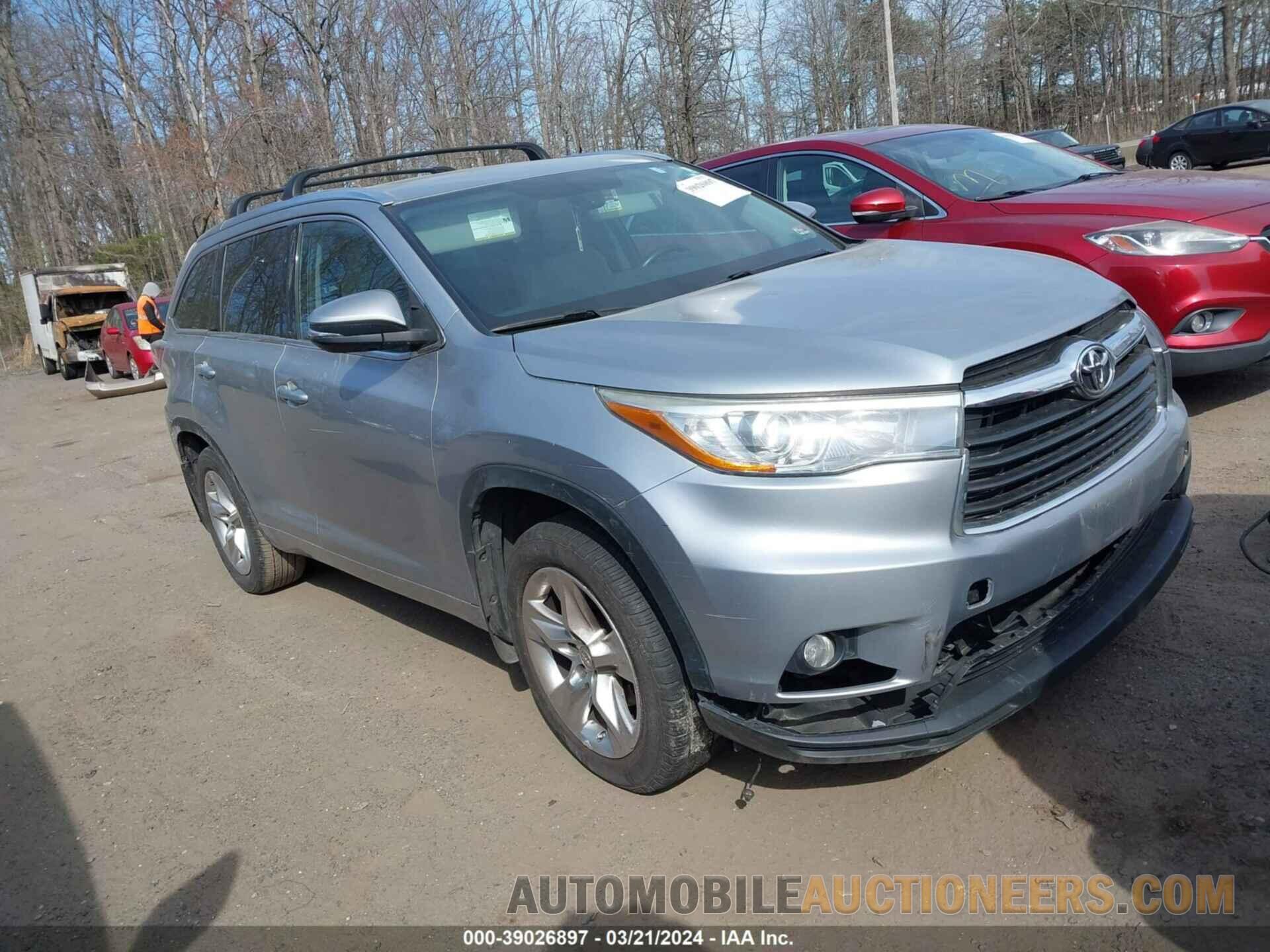 5TDDKRFH0FS094738 TOYOTA HIGHLANDER 2015