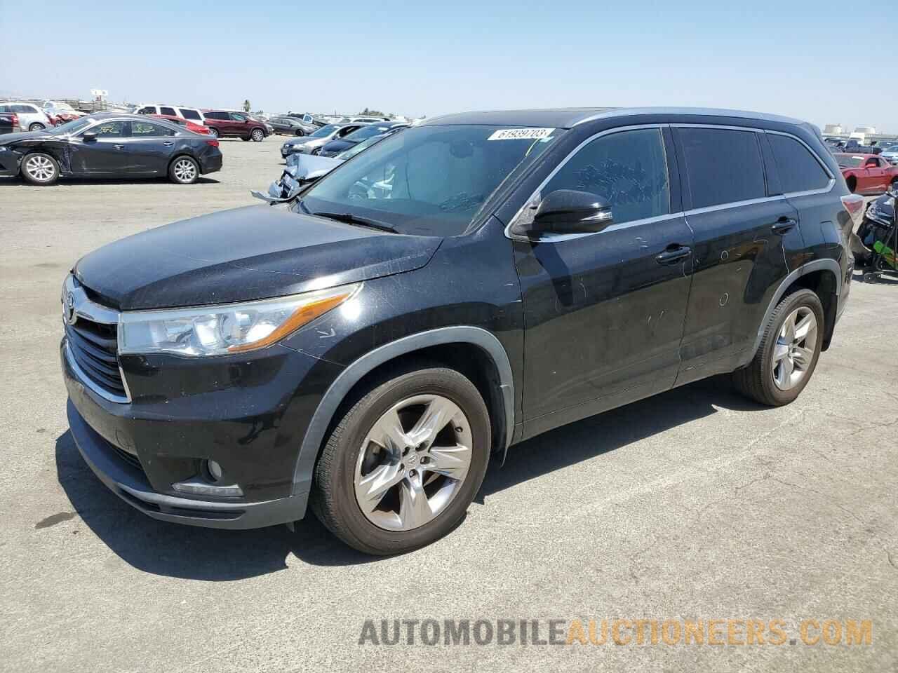 5TDDKRFH0FS100666 TOYOTA HIGHLANDER 2015