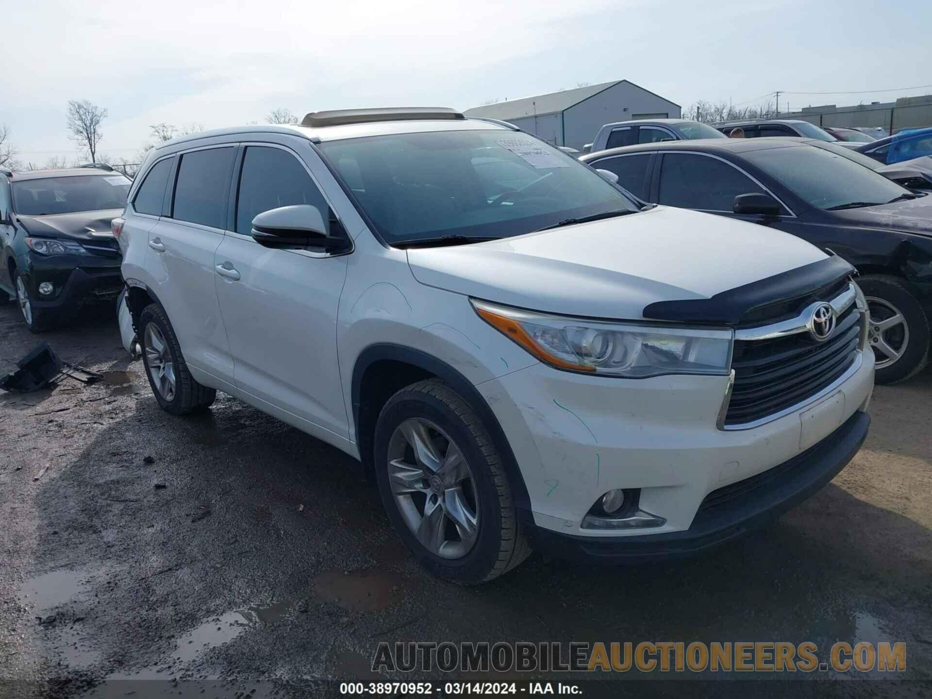 5TDDKRFH0FS133523 TOYOTA HIGHLANDER 2015