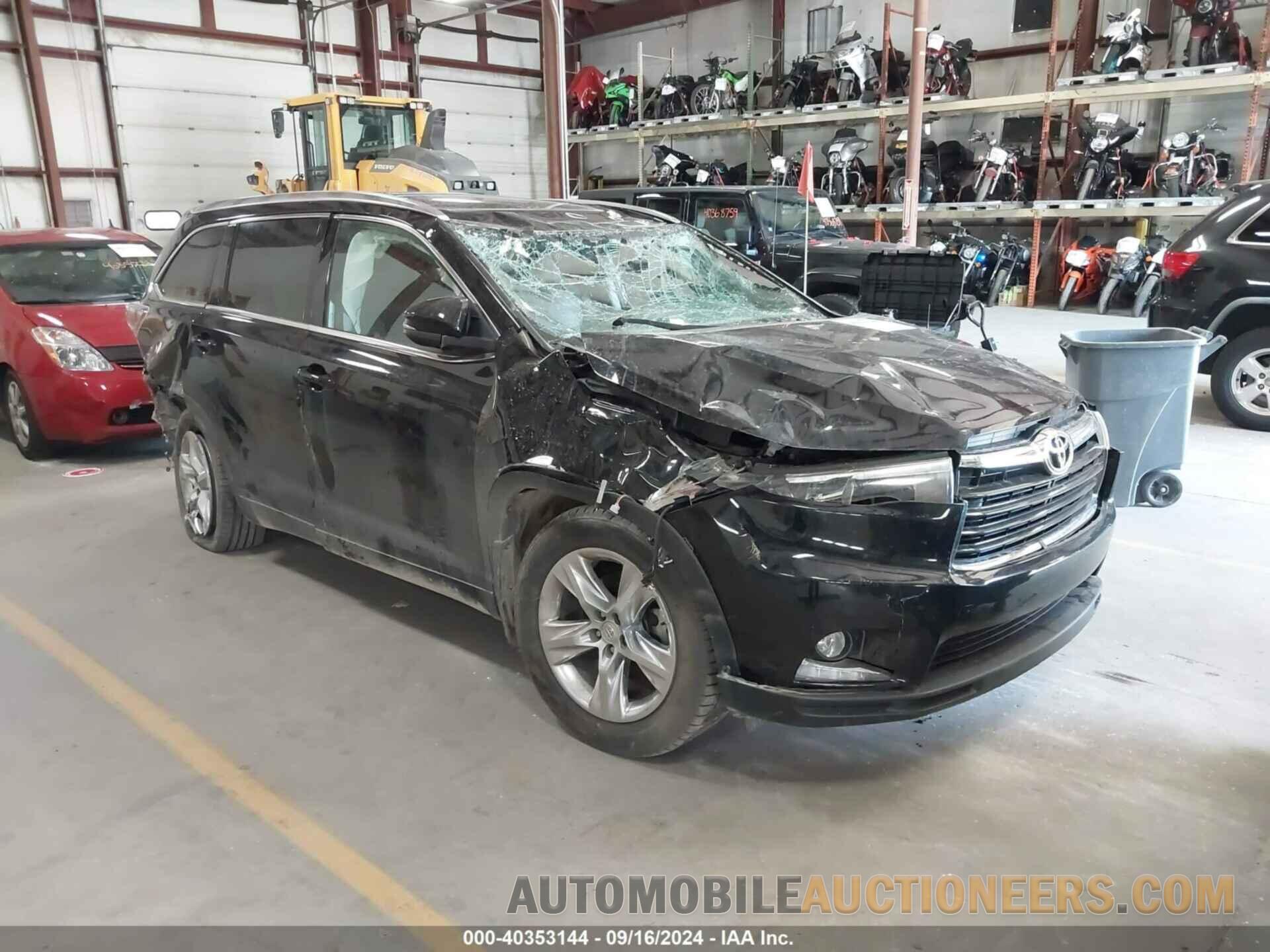 5TDDKRFH0FS133697 TOYOTA HIGHLANDER 2015