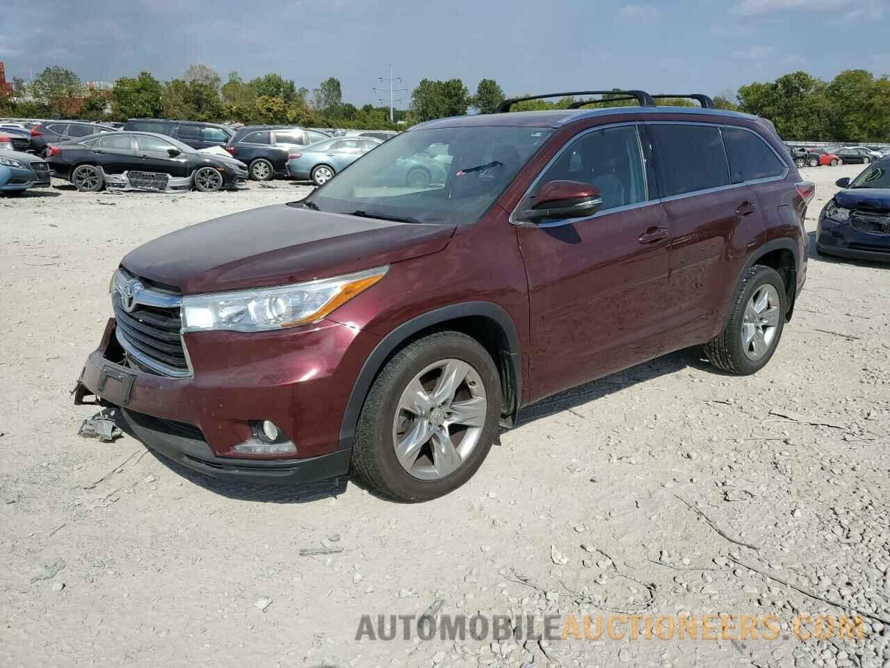 5TDDKRFH0FS134834 TOYOTA HIGHLANDER 2015