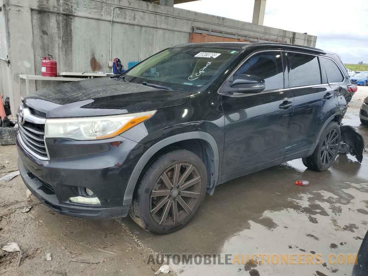 5TDDKRFH0FS135479 TOYOTA HIGHLANDER 2015