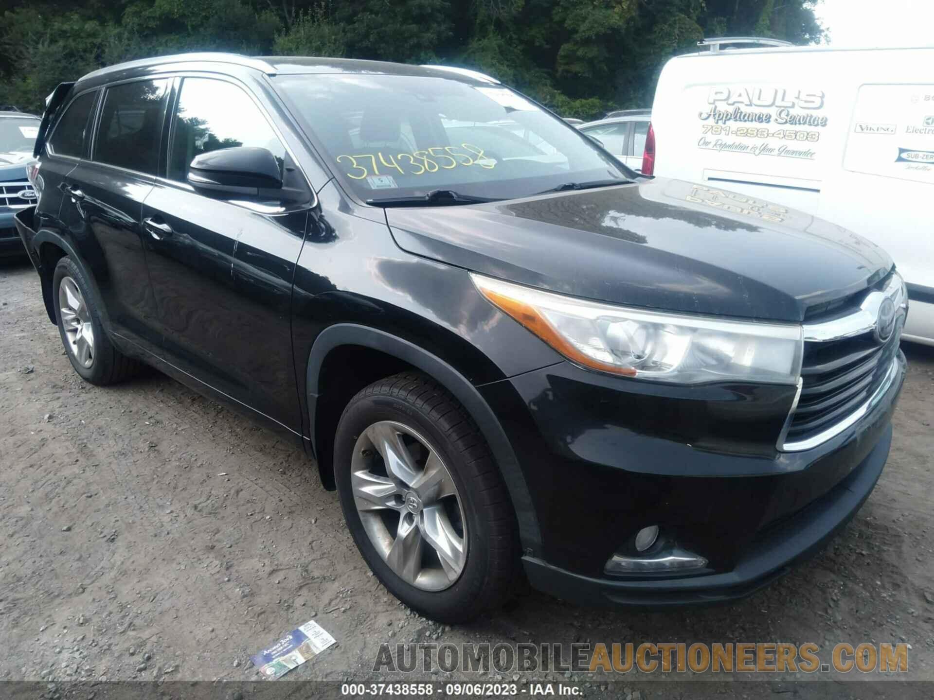 5TDDKRFH0FS158096 TOYOTA HIGHLANDER 2015