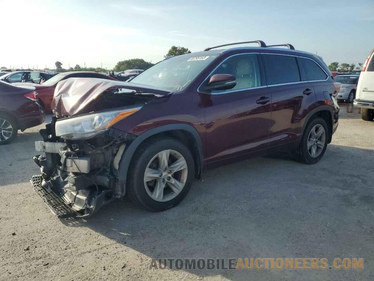 5TDDKRFH0FS168577 TOYOTA HIGHLANDER 2015