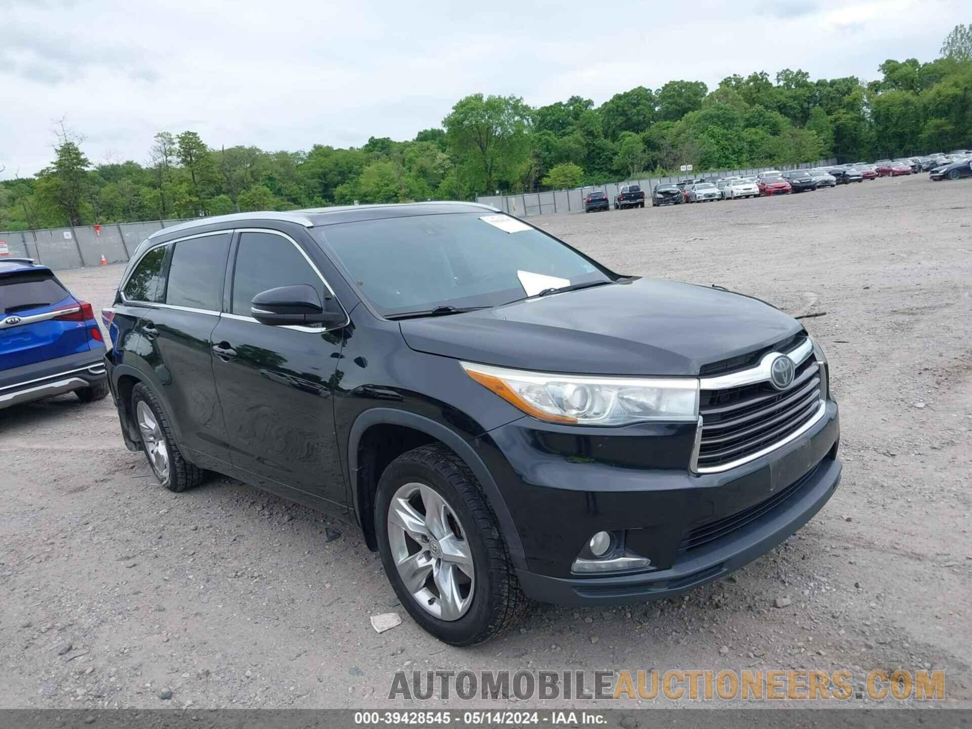 5TDDKRFH0FS177781 TOYOTA HIGHLANDER 2015