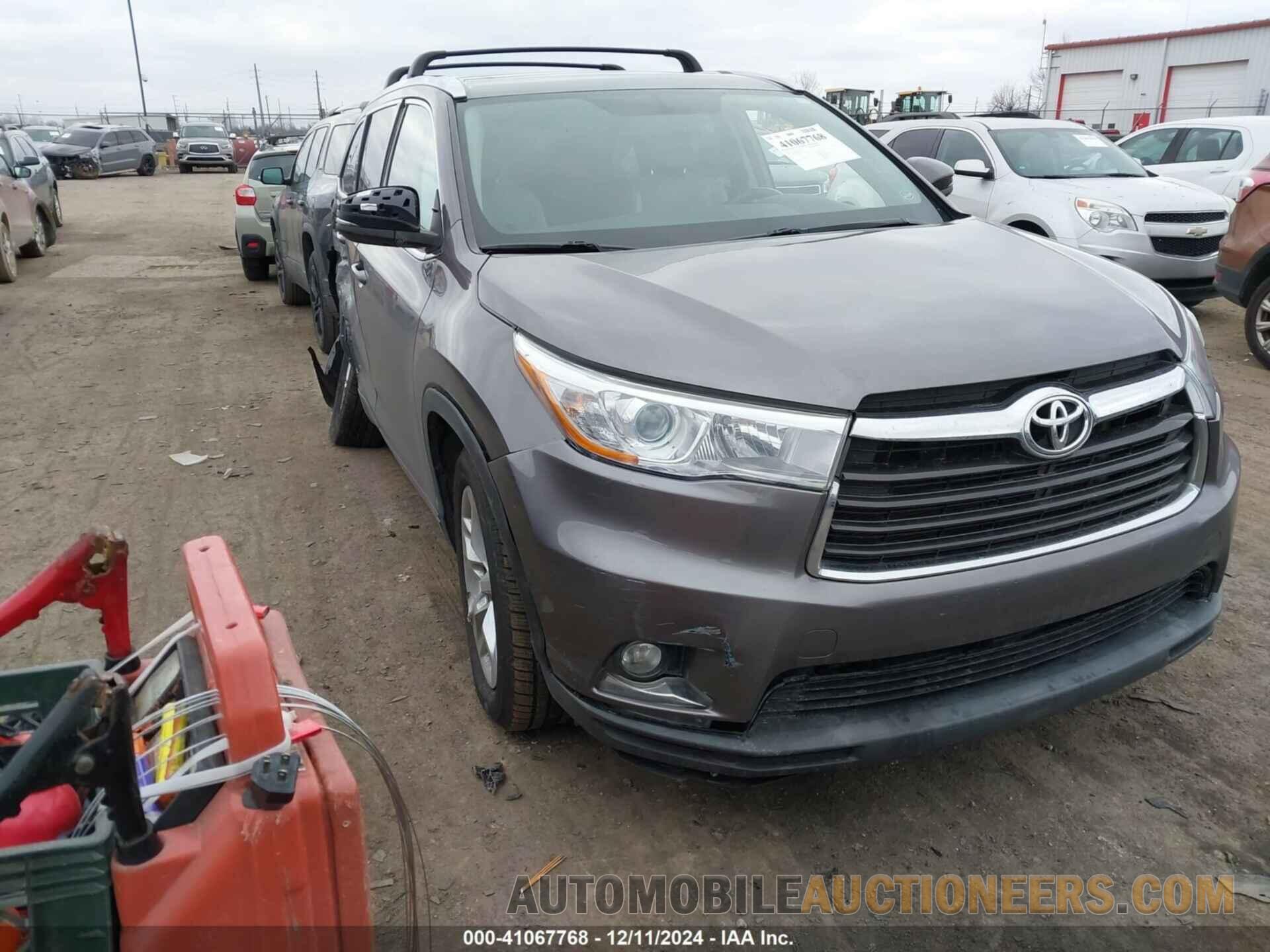 5TDDKRFH0GS236412 TOYOTA HIGHLANDER 2016