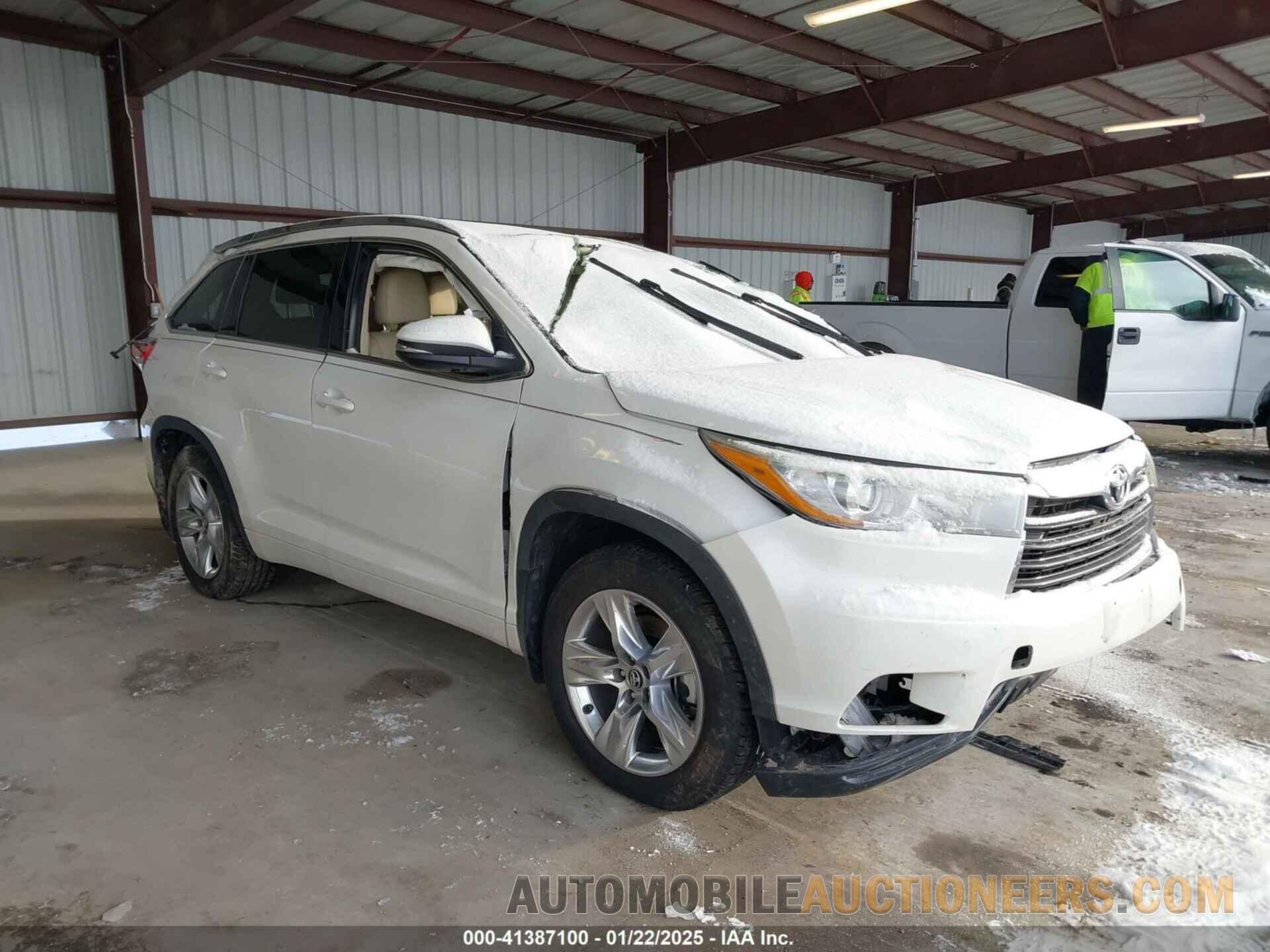 5TDDKRFH0GS242419 TOYOTA HIGHLANDER 2016