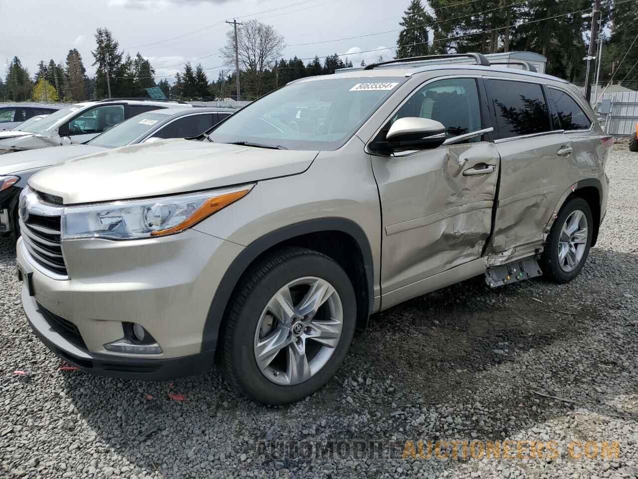 5TDDKRFH0GS249919 TOYOTA HIGHLANDER 2016