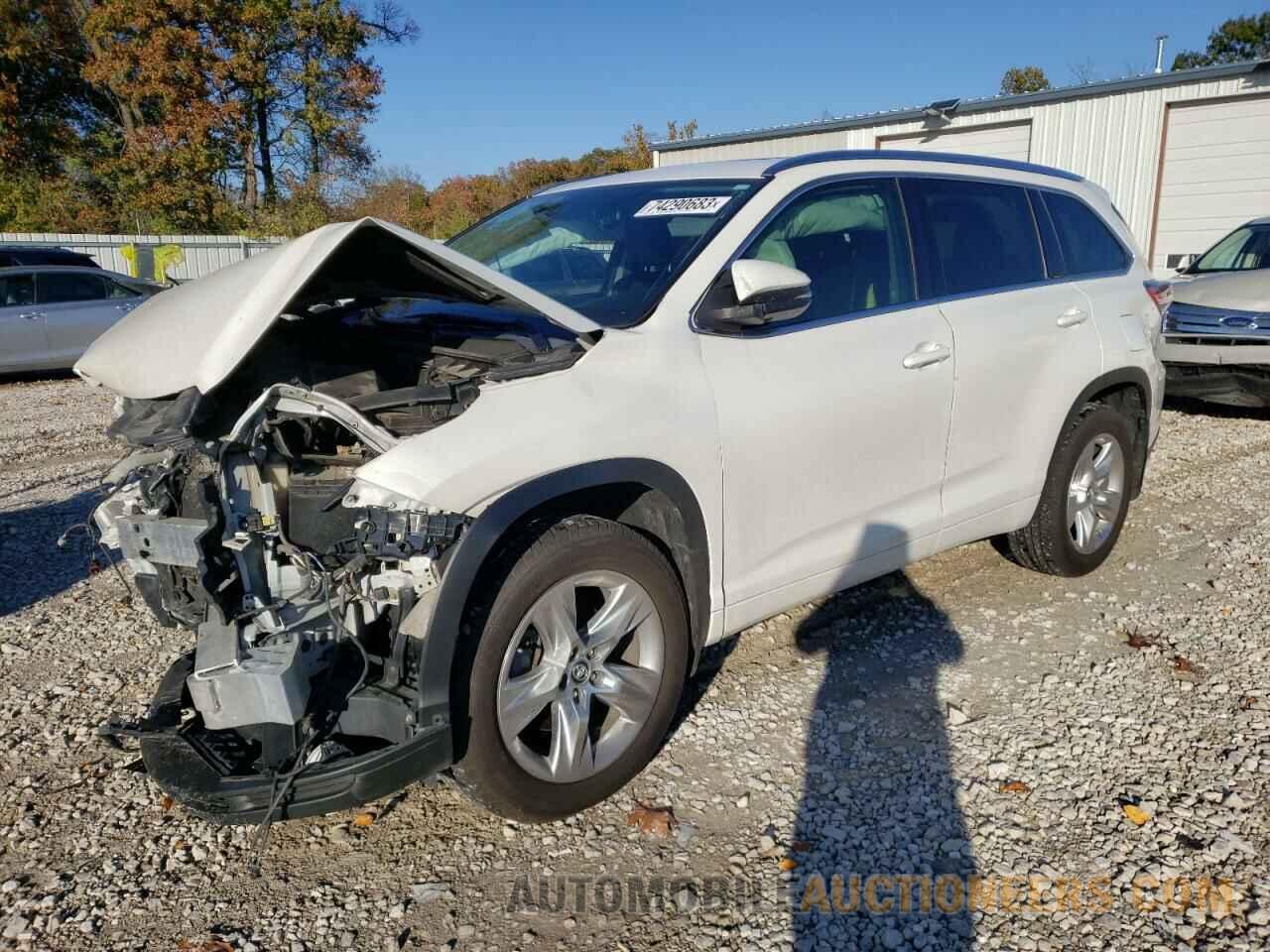 5TDDKRFH0GS255512 TOYOTA HIGHLANDER 2016