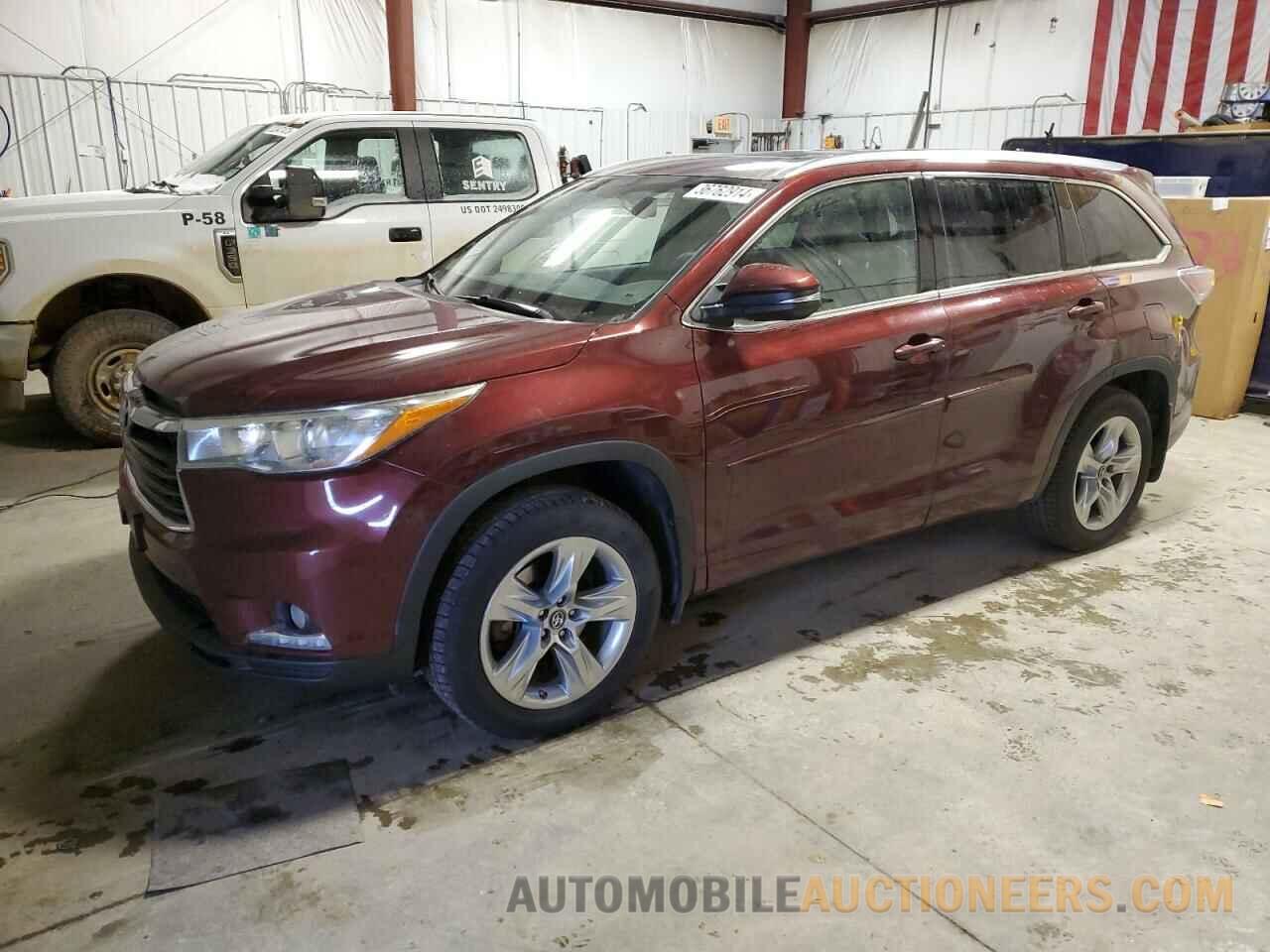 5TDDKRFH0GS308192 TOYOTA HIGHLANDER 2016