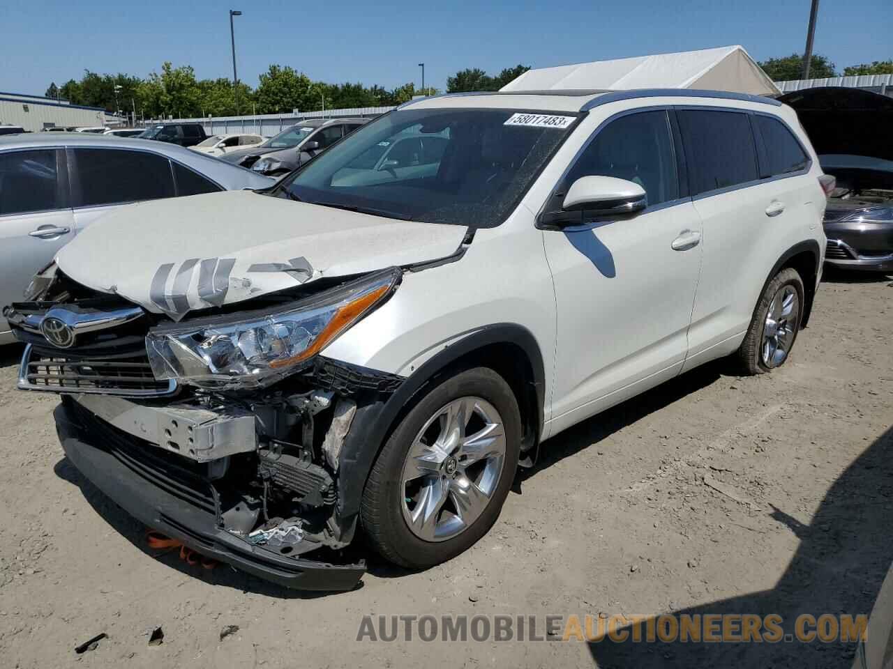 5TDDKRFH0GS318639 TOYOTA HIGHLANDER 2016