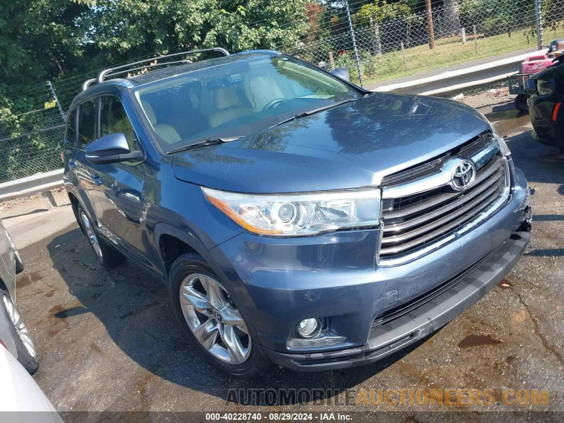 5TDDKRFH0GS318916 TOYOTA HIGHLANDER 2016