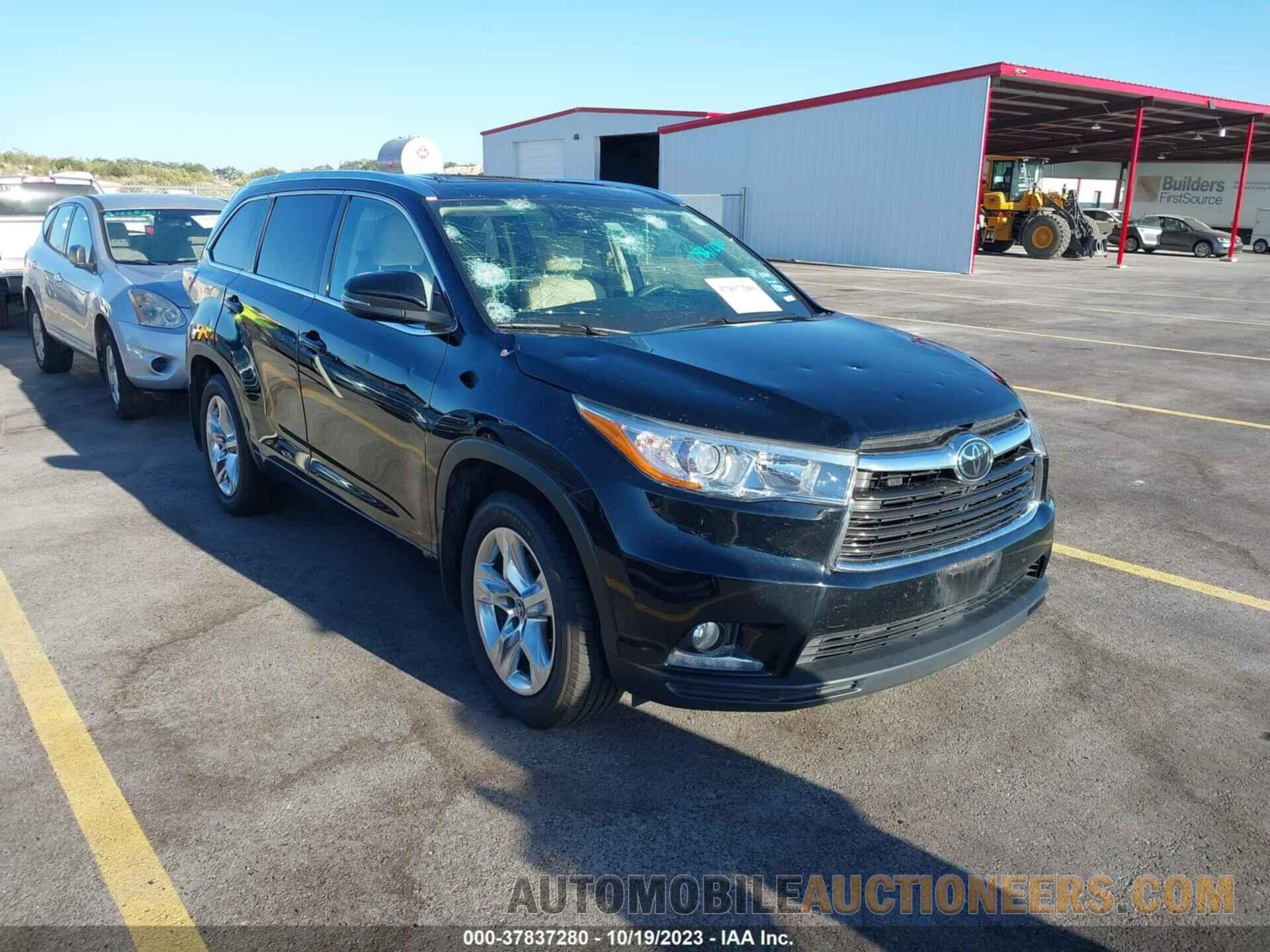 5TDDKRFH0GS322755 TOYOTA HIGHLANDER 2016