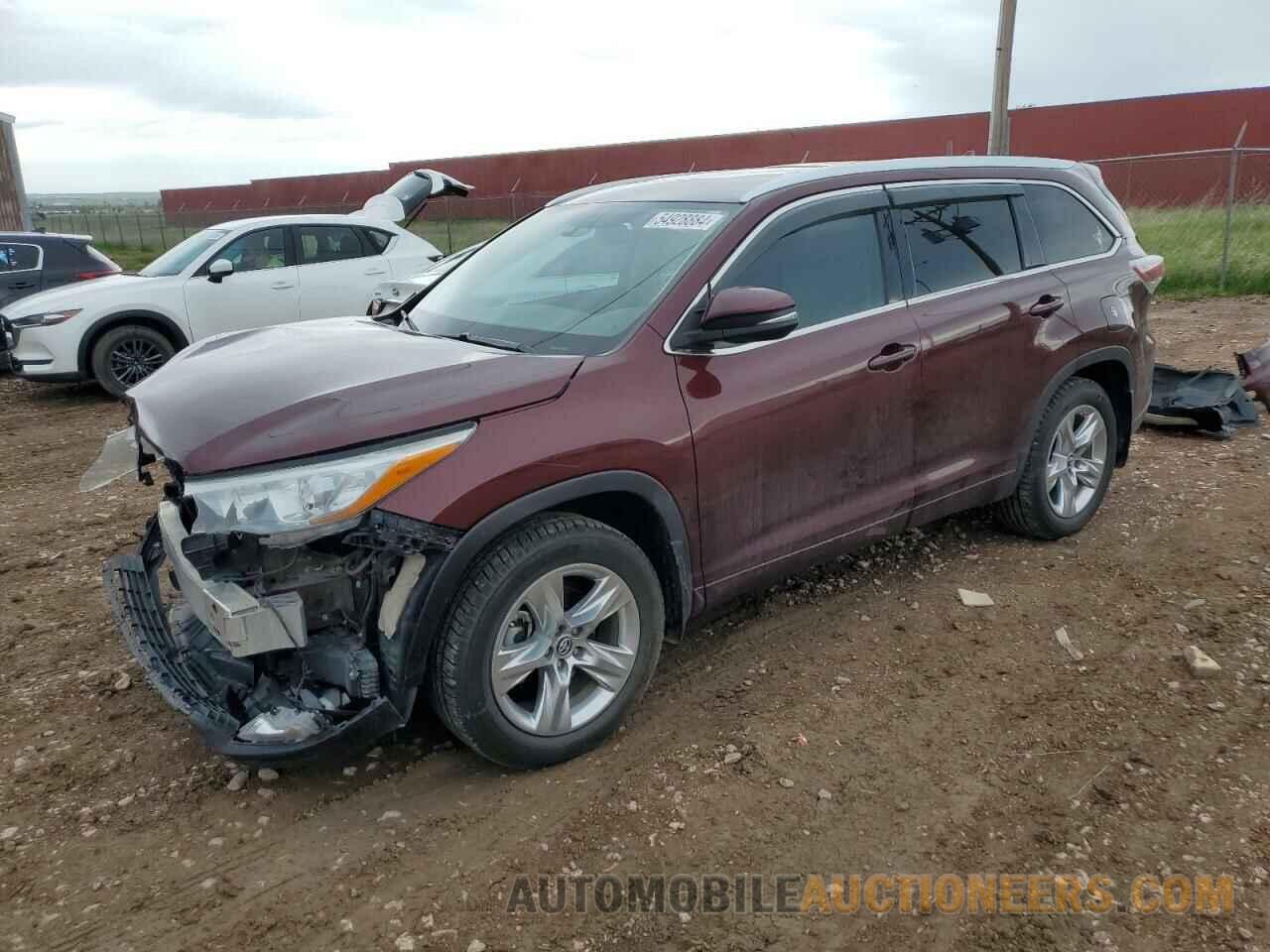 5TDDKRFH0GS323114 TOYOTA HIGHLANDER 2016