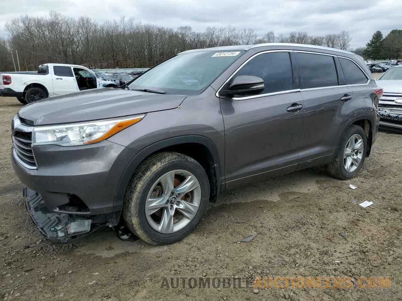 5TDDKRFH0GS329446 TOYOTA HIGHLANDER 2016