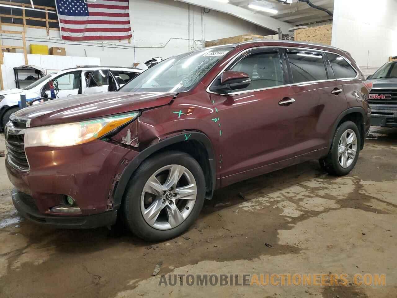 5TDDKRFH0GS350281 TOYOTA HIGHLANDER 2016