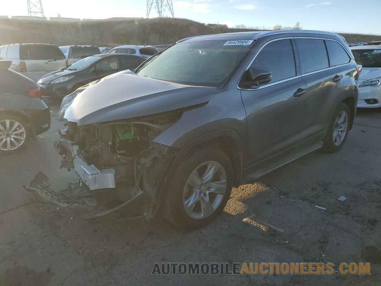 5TDDKRFH1FS085661 TOYOTA HIGHLANDER 2015