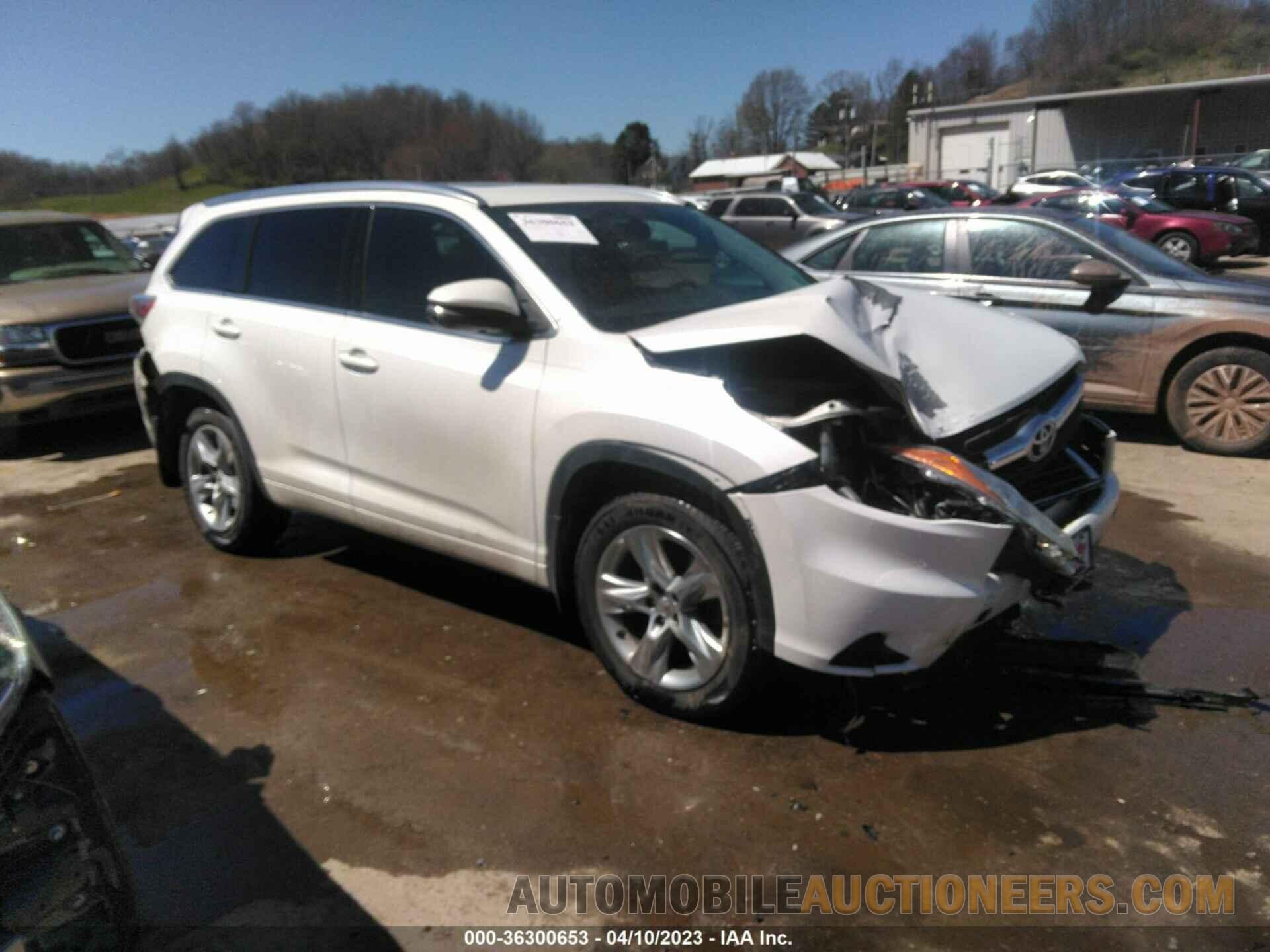 5TDDKRFH1FS091623 TOYOTA HIGHLANDER 2015