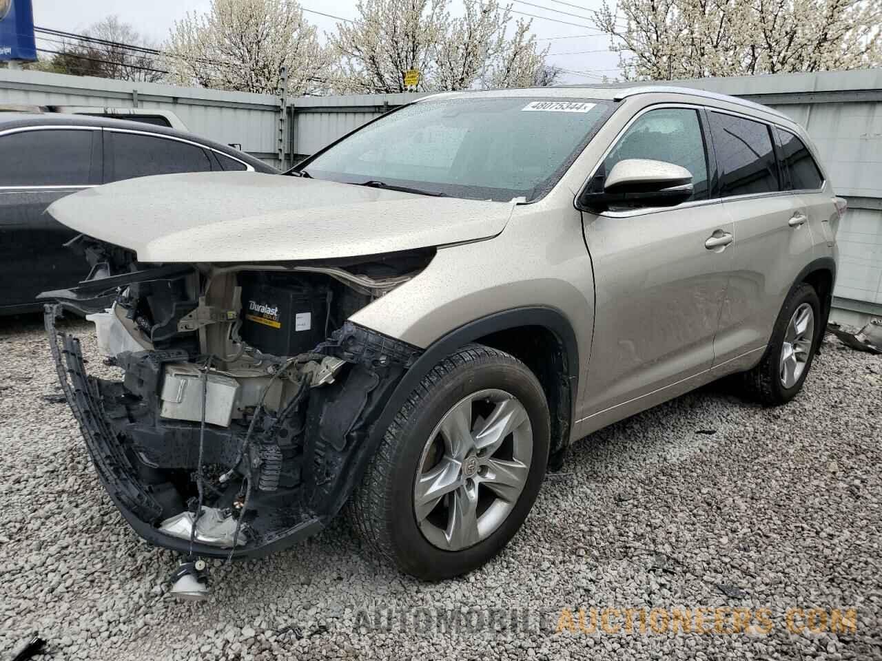 5TDDKRFH1FS105388 TOYOTA HIGHLANDER 2015