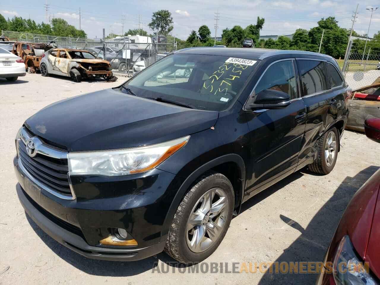 5TDDKRFH1FS106959 TOYOTA HIGHLANDER 2015