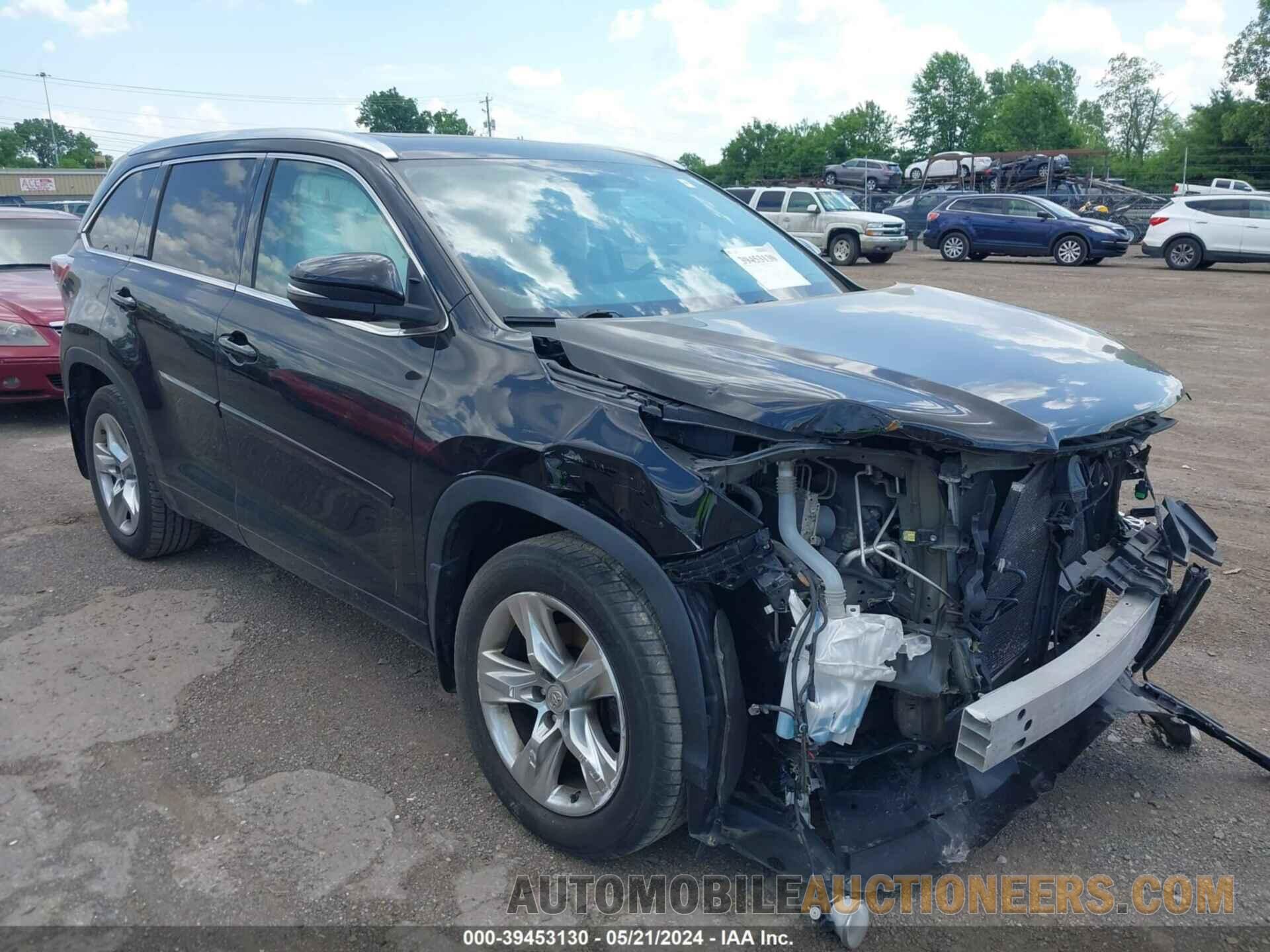 5TDDKRFH1FS123504 TOYOTA HIGHLANDER 2015