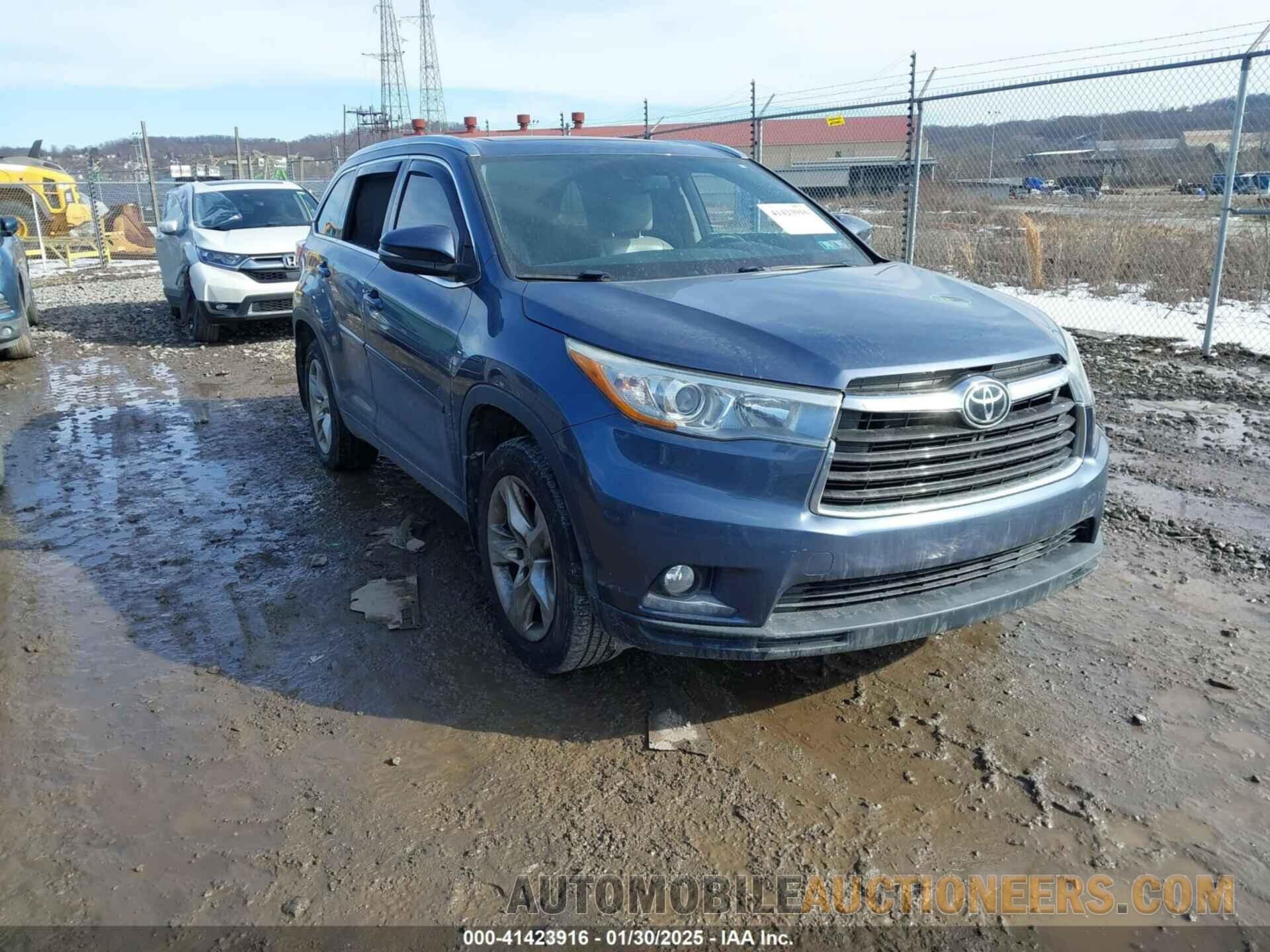 5TDDKRFH1FS141582 TOYOTA HIGHLANDER 2015