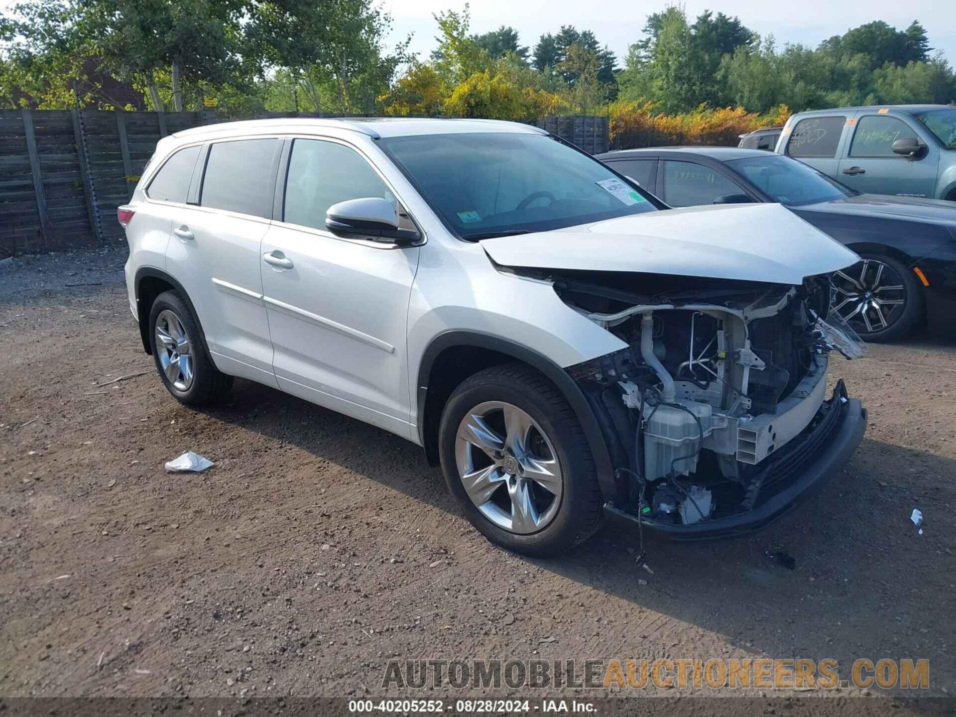 5TDDKRFH1FS146183 TOYOTA HIGHLANDER 2015