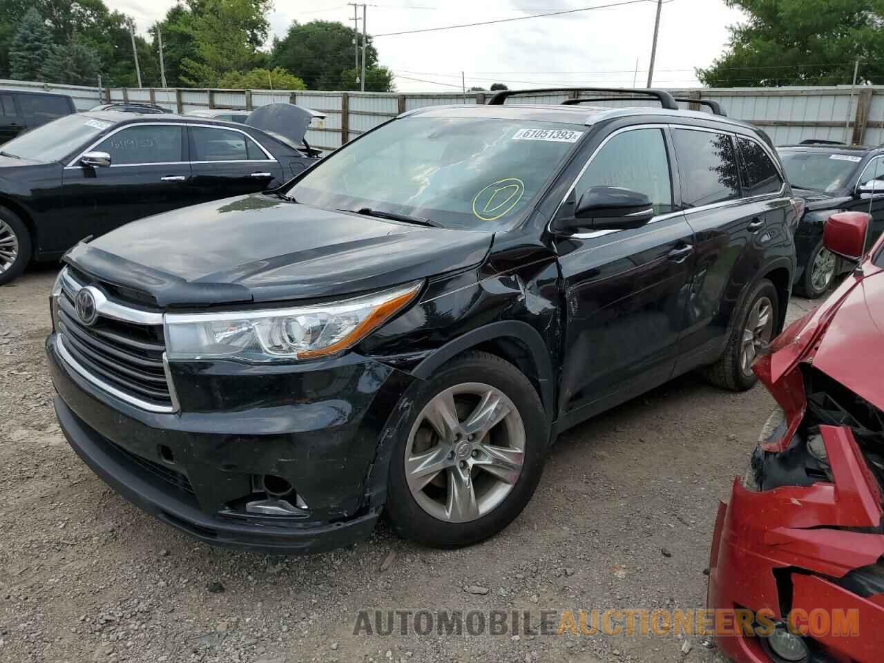 5TDDKRFH1FS158723 TOYOTA HIGHLANDER 2015