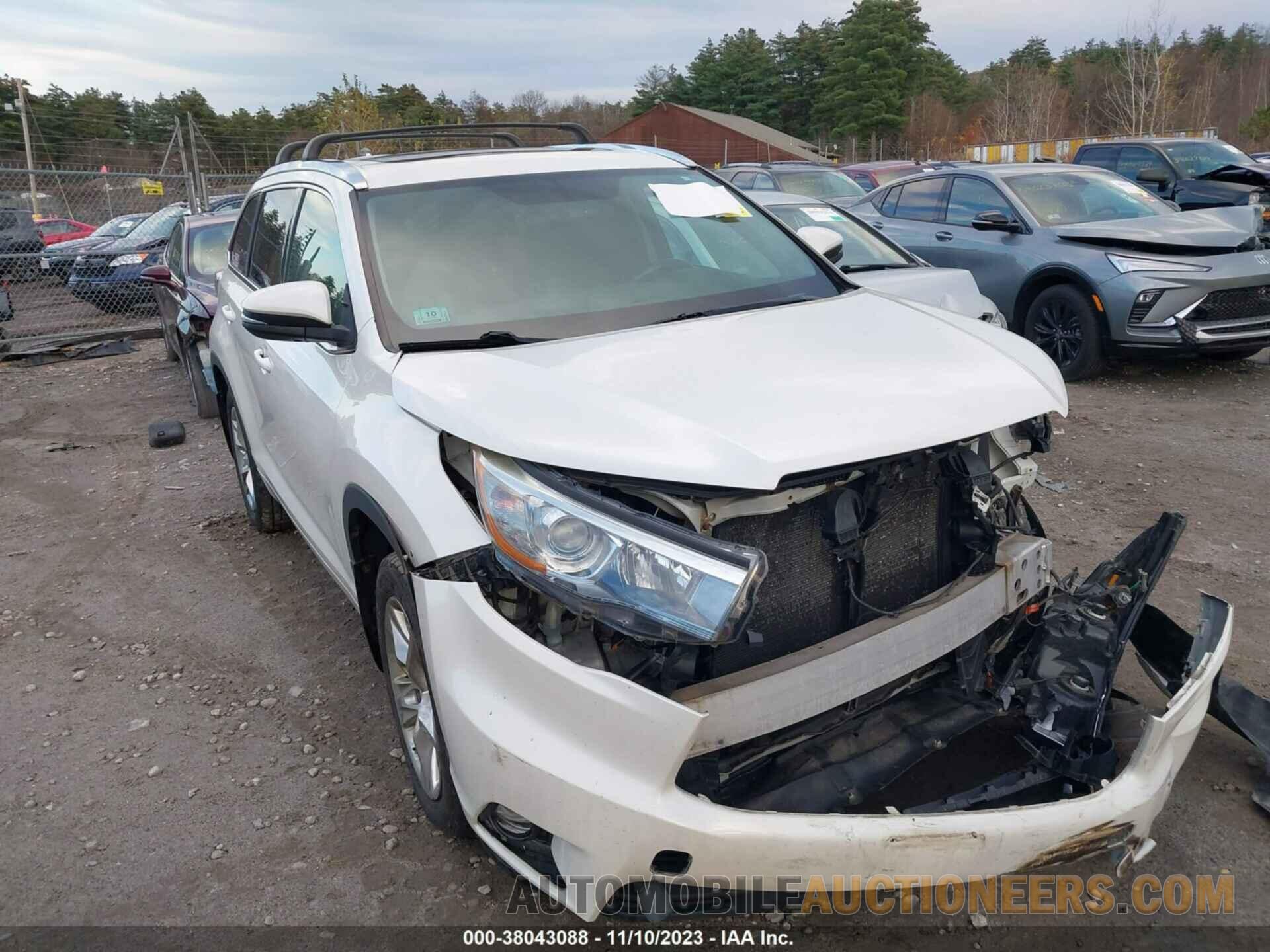 5TDDKRFH1FS160942 TOYOTA HIGHLANDER 2015