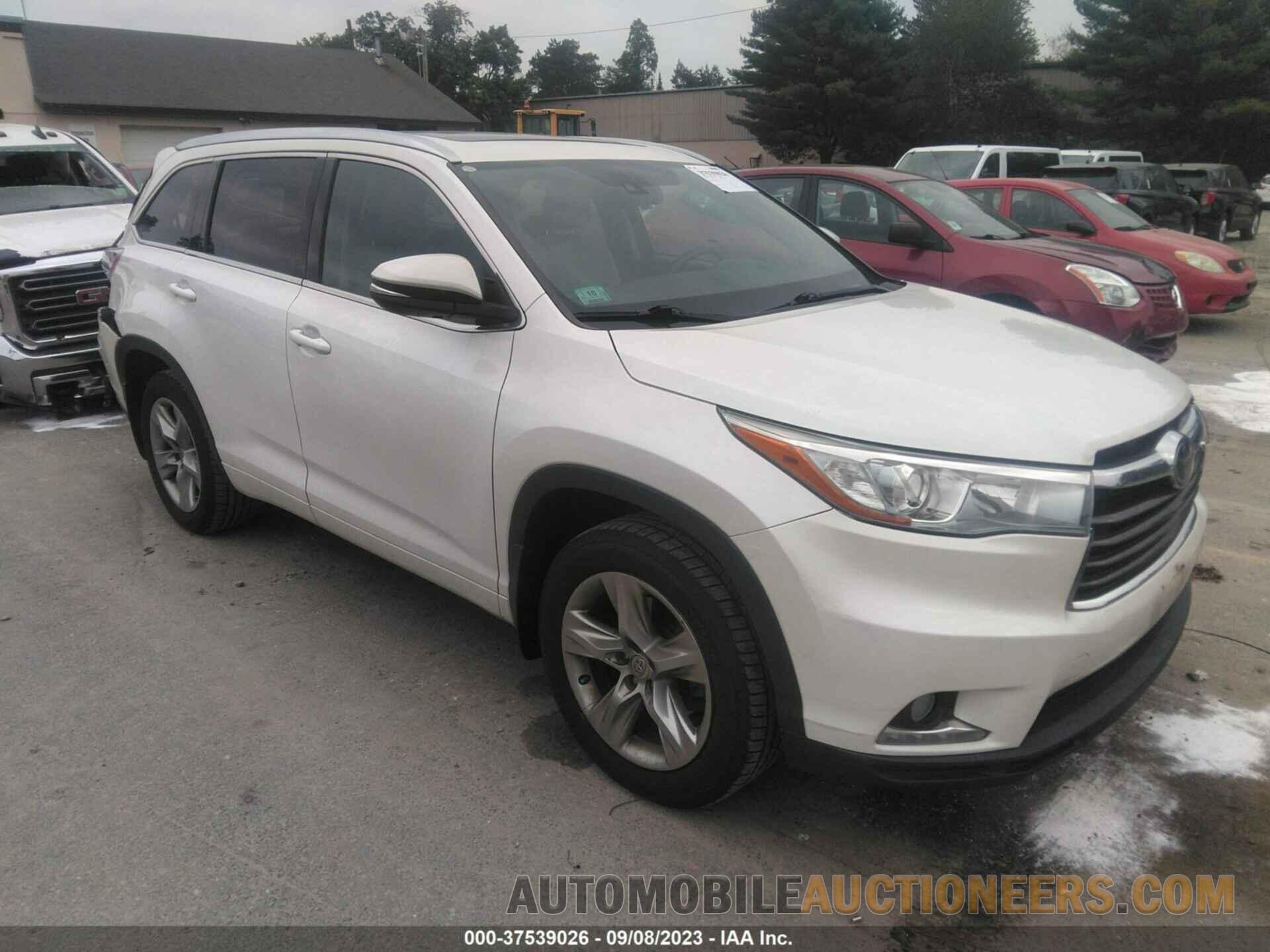 5TDDKRFH1FS163792 TOYOTA HIGHLANDER 2015