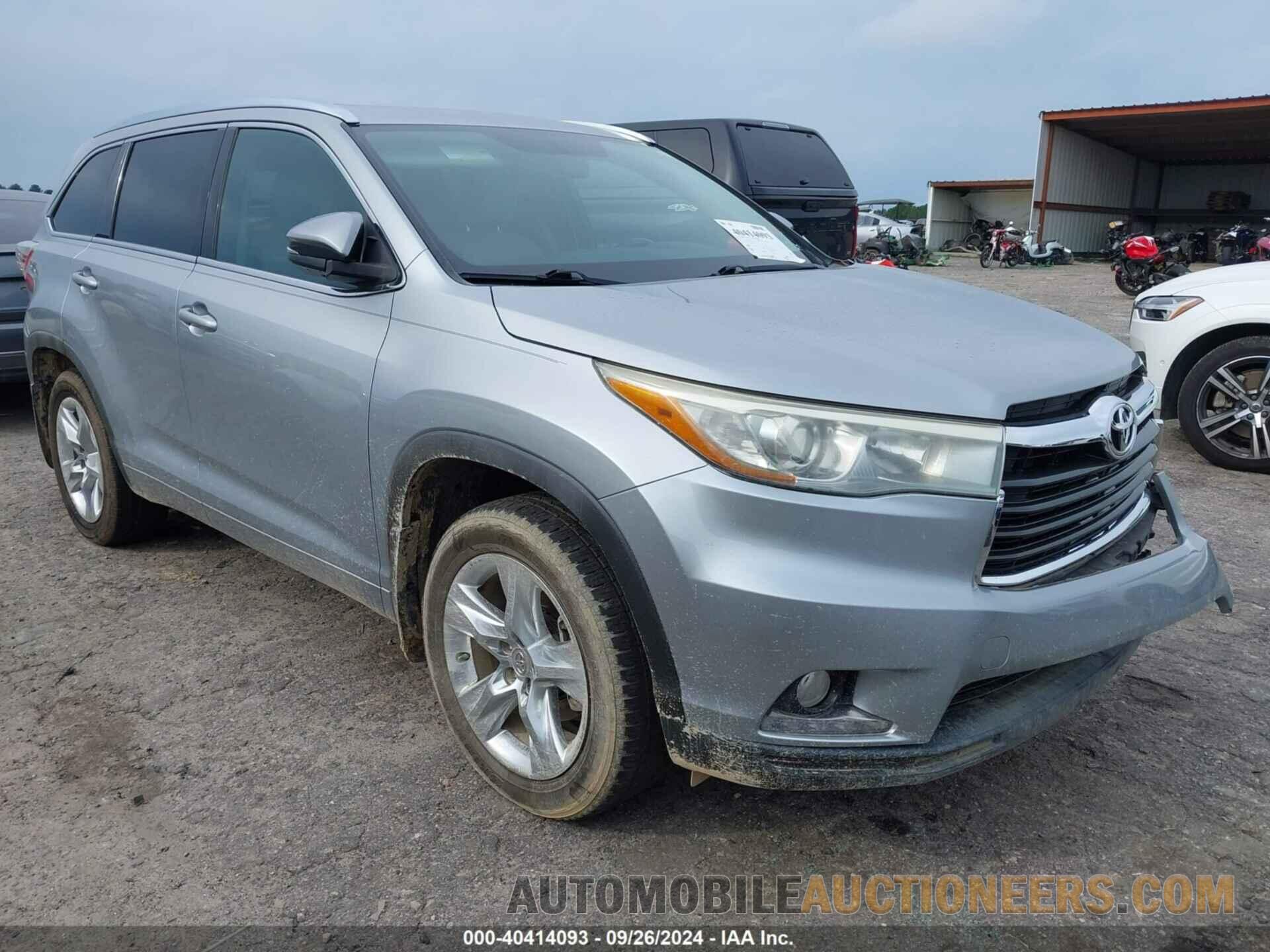 5TDDKRFH1FS193925 TOYOTA HIGHLANDER 2015