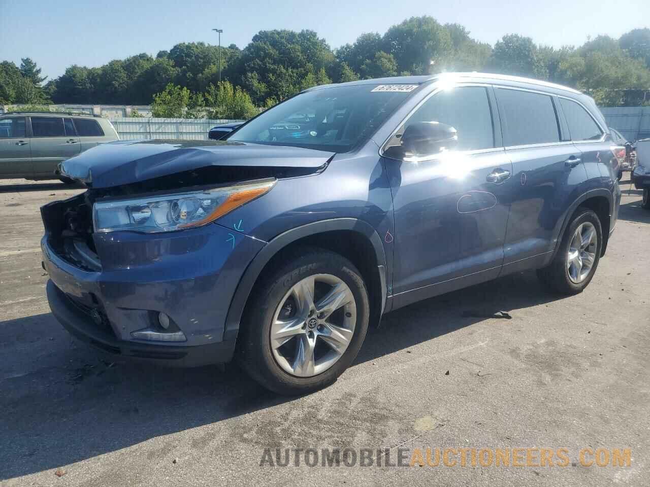 5TDDKRFH1GS248925 TOYOTA HIGHLANDER 2016