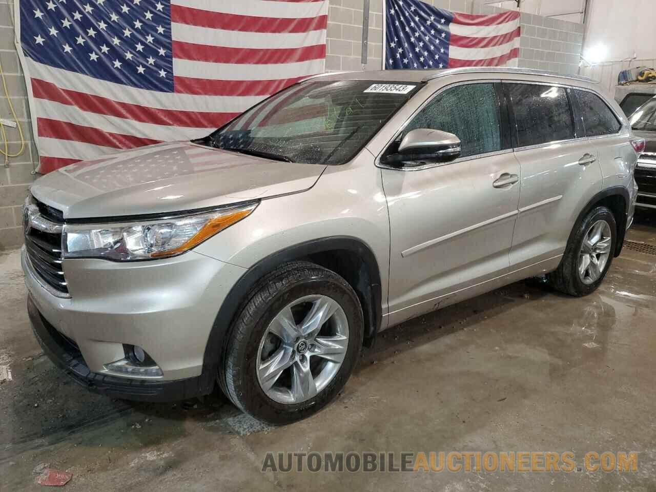 5TDDKRFH1GS255941 TOYOTA HIGHLANDER 2016