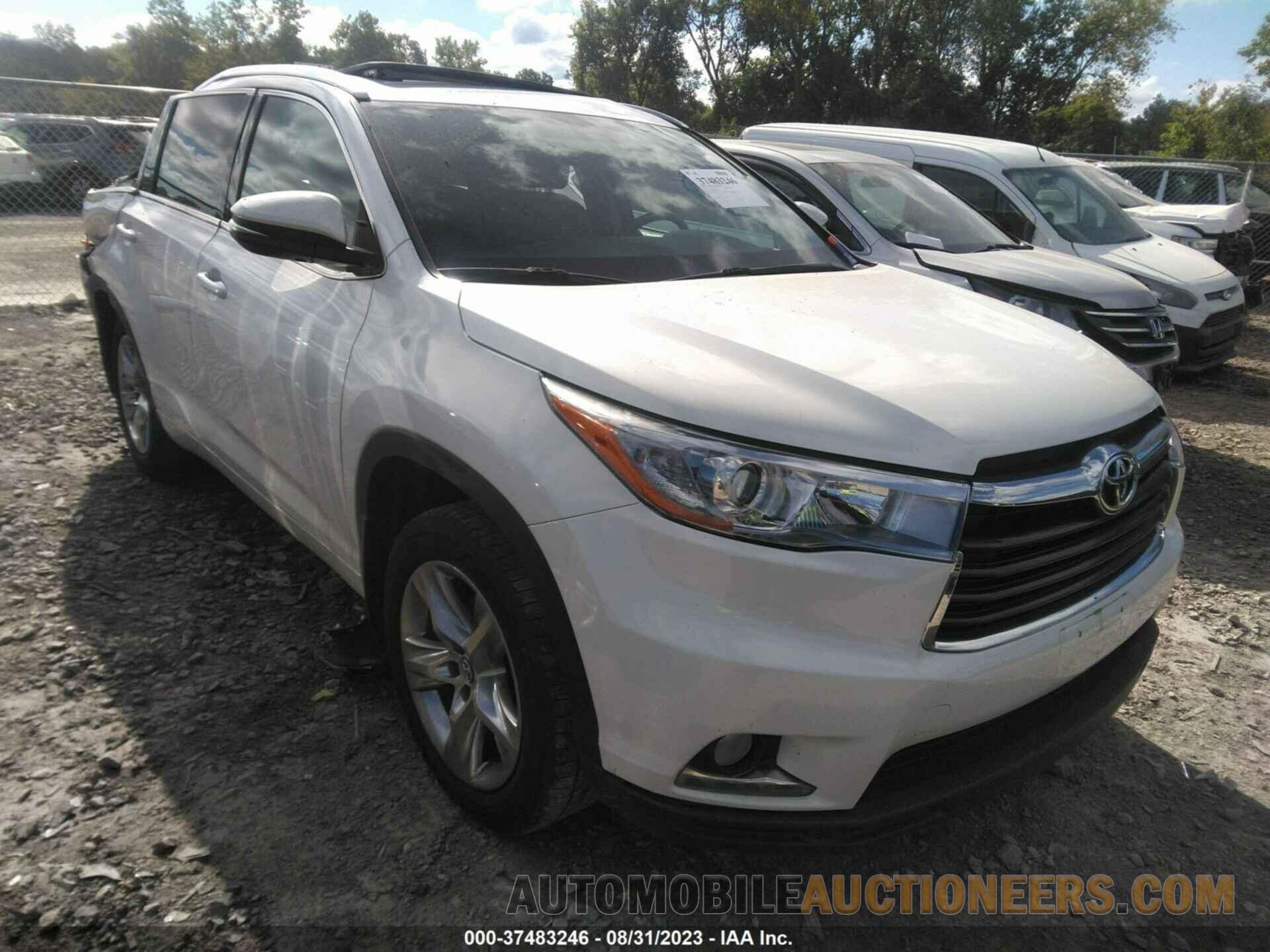 5TDDKRFH1GS272867 TOYOTA HIGHLANDER 2016