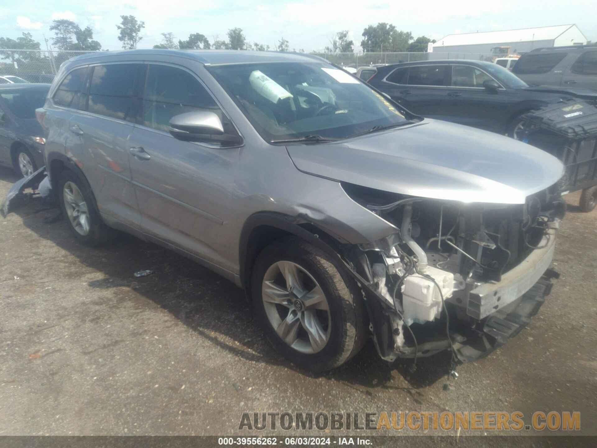 5TDDKRFH1GS293766 TOYOTA HIGHLANDER 2016