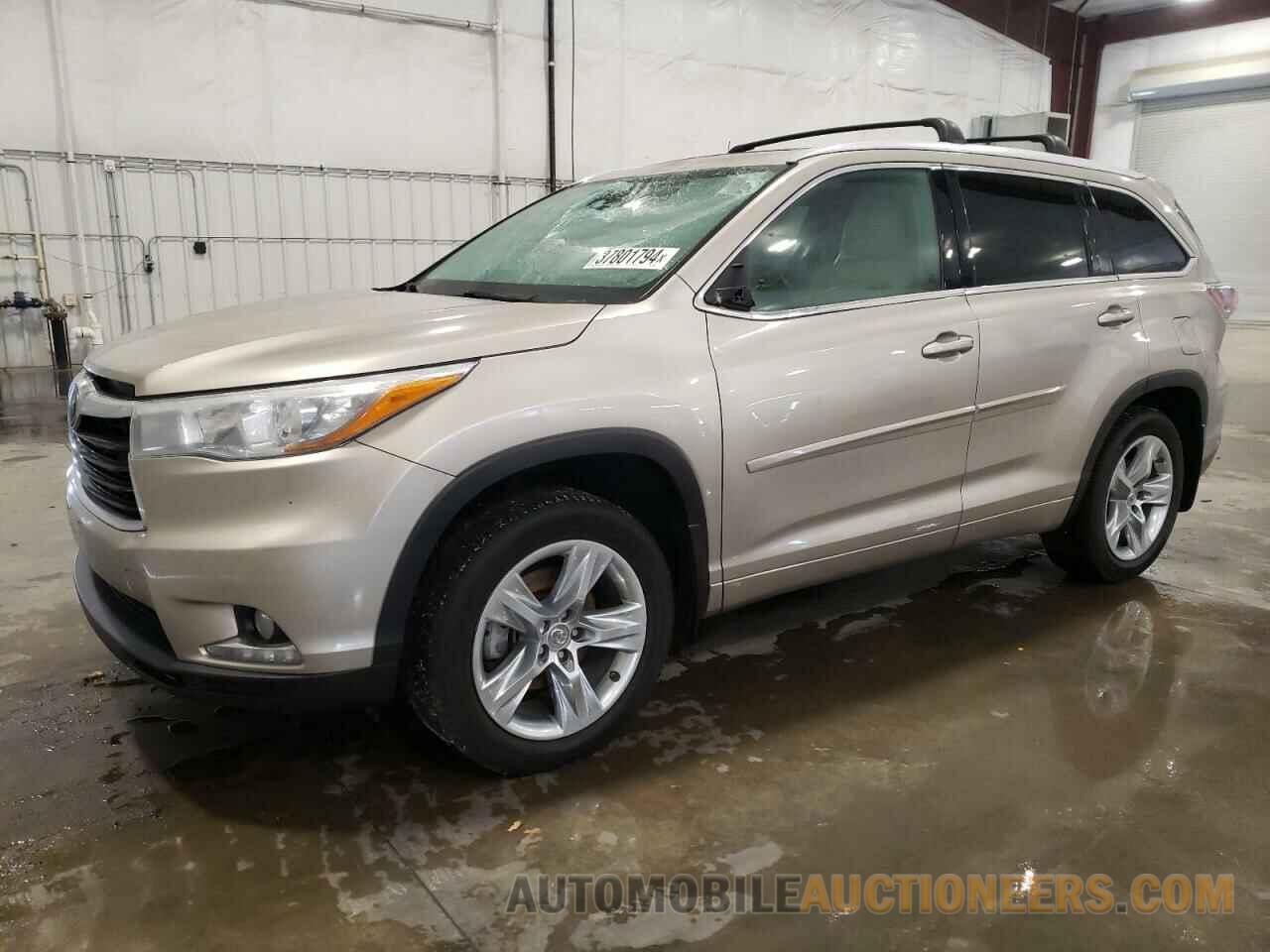 5TDDKRFH2FS080503 TOYOTA HIGHLANDER 2015