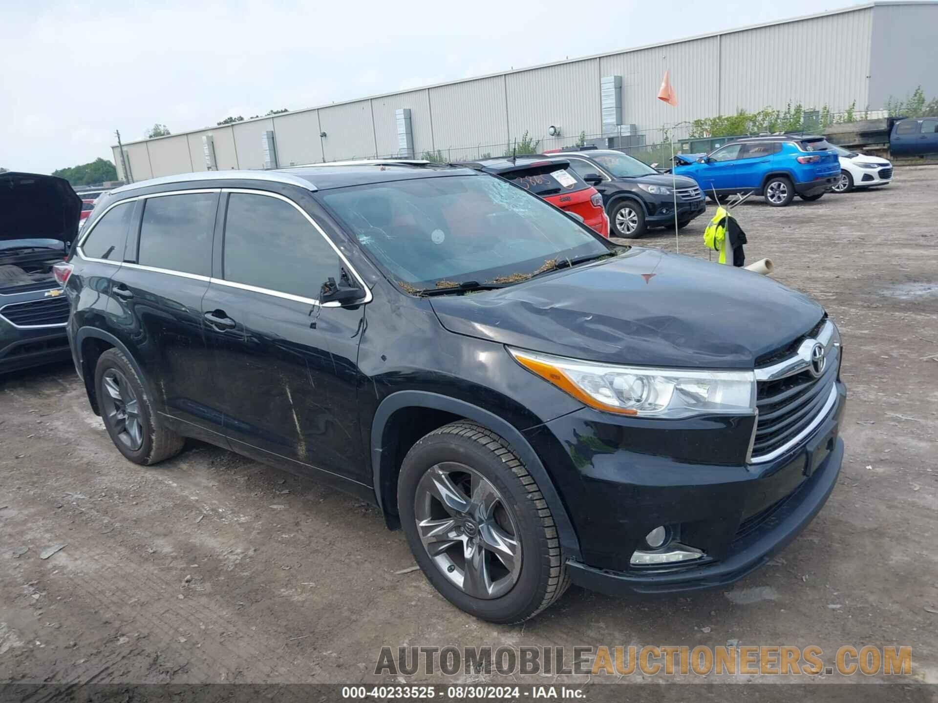 5TDDKRFH2FS096460 TOYOTA HIGHLANDER 2015