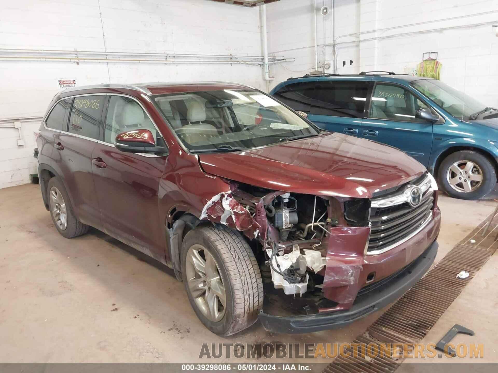 5TDDKRFH2FS105139 TOYOTA HIGHLANDER 2015