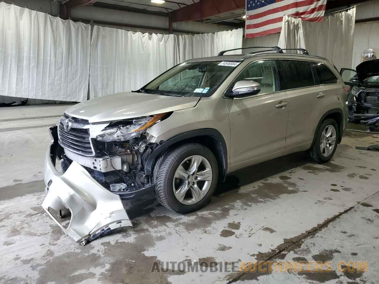 5TDDKRFH2FS121812 TOYOTA HIGHLANDER 2015