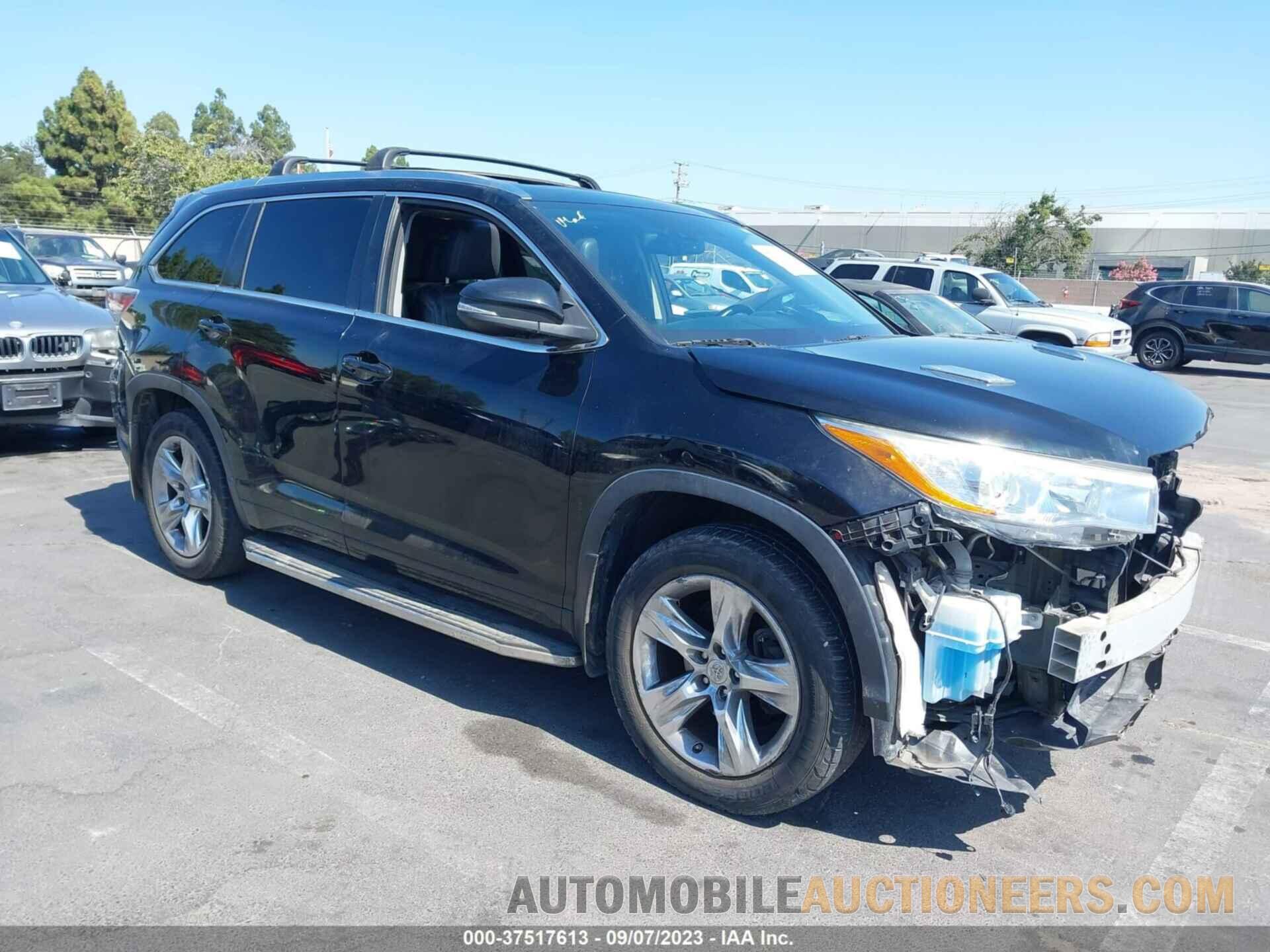 5TDDKRFH2FS147682 TOYOTA HIGHLANDER 2015