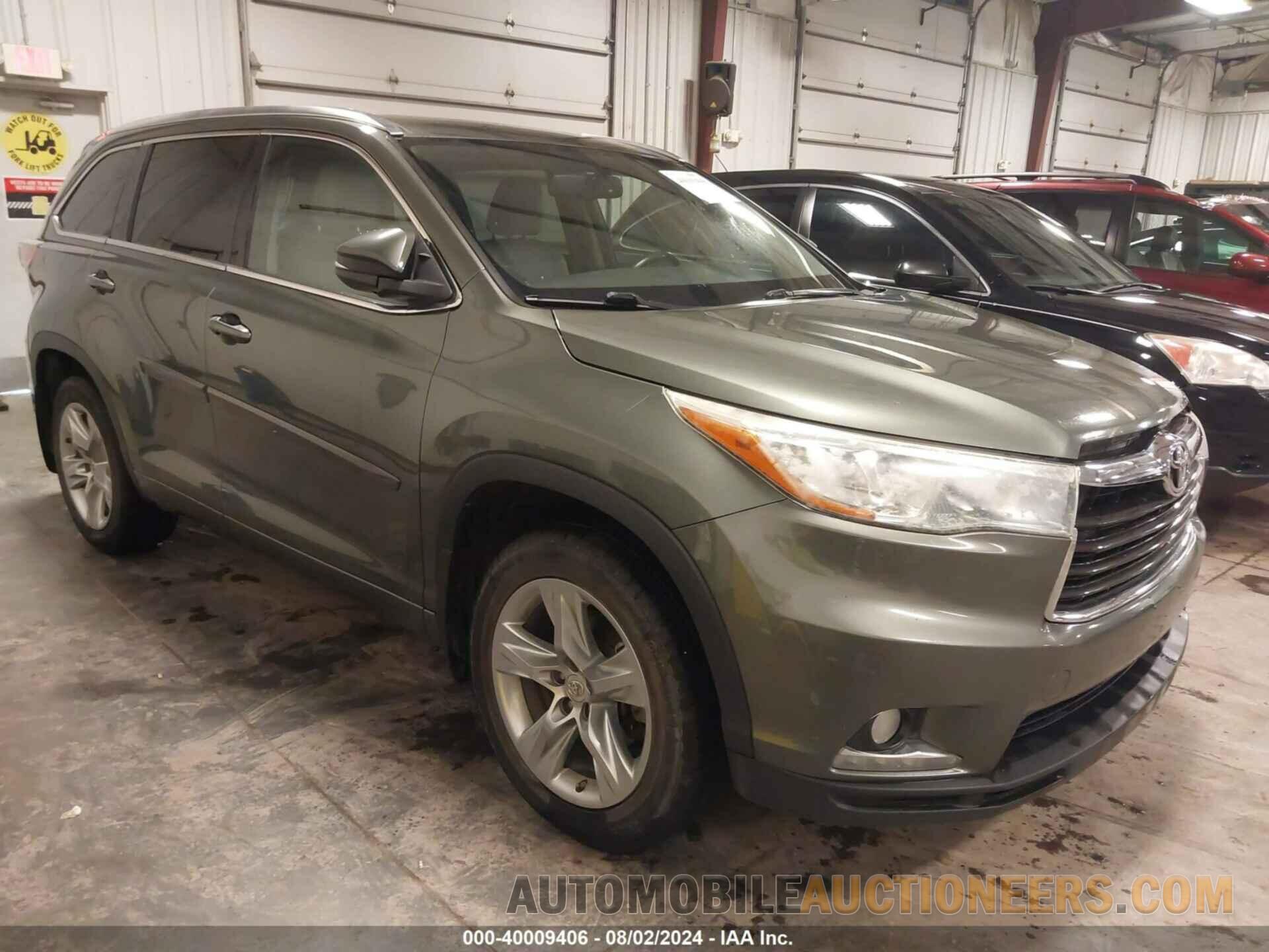 5TDDKRFH2FS151165 TOYOTA HIGHLANDER 2015