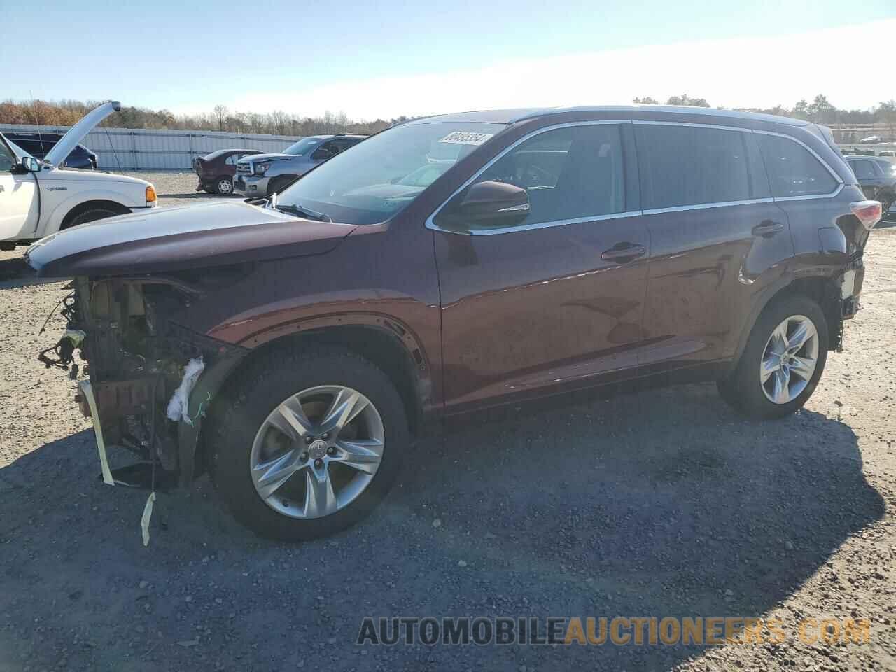 5TDDKRFH2FS151697 TOYOTA HIGHLANDER 2015