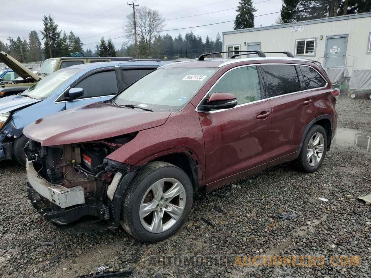 5TDDKRFH2FS159346 TOYOTA HIGHLANDER 2015